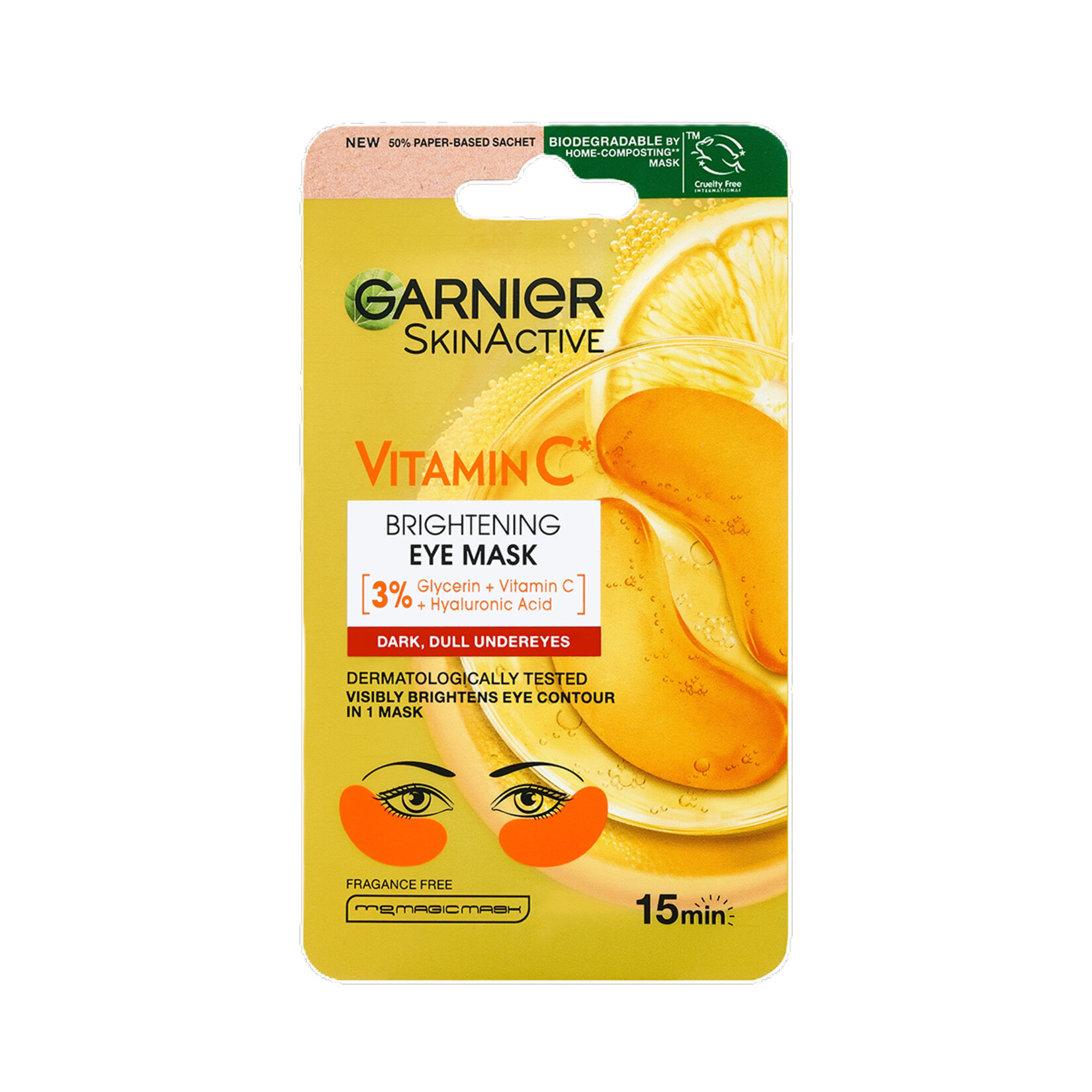 Garnier C Vitamini Parlak Göz Maskesi