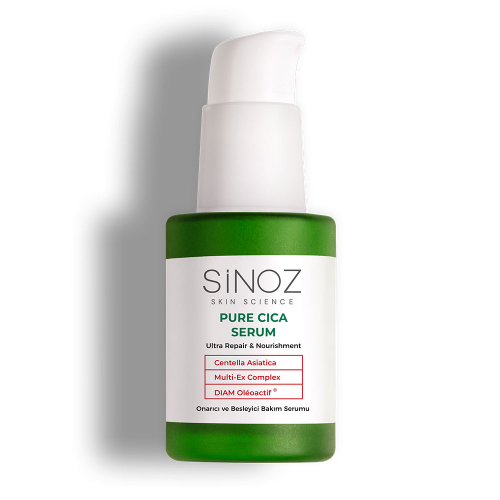 Sinoz Pure Cica Ultra Onarım Besleyici Bakım Serumu 30 Ml