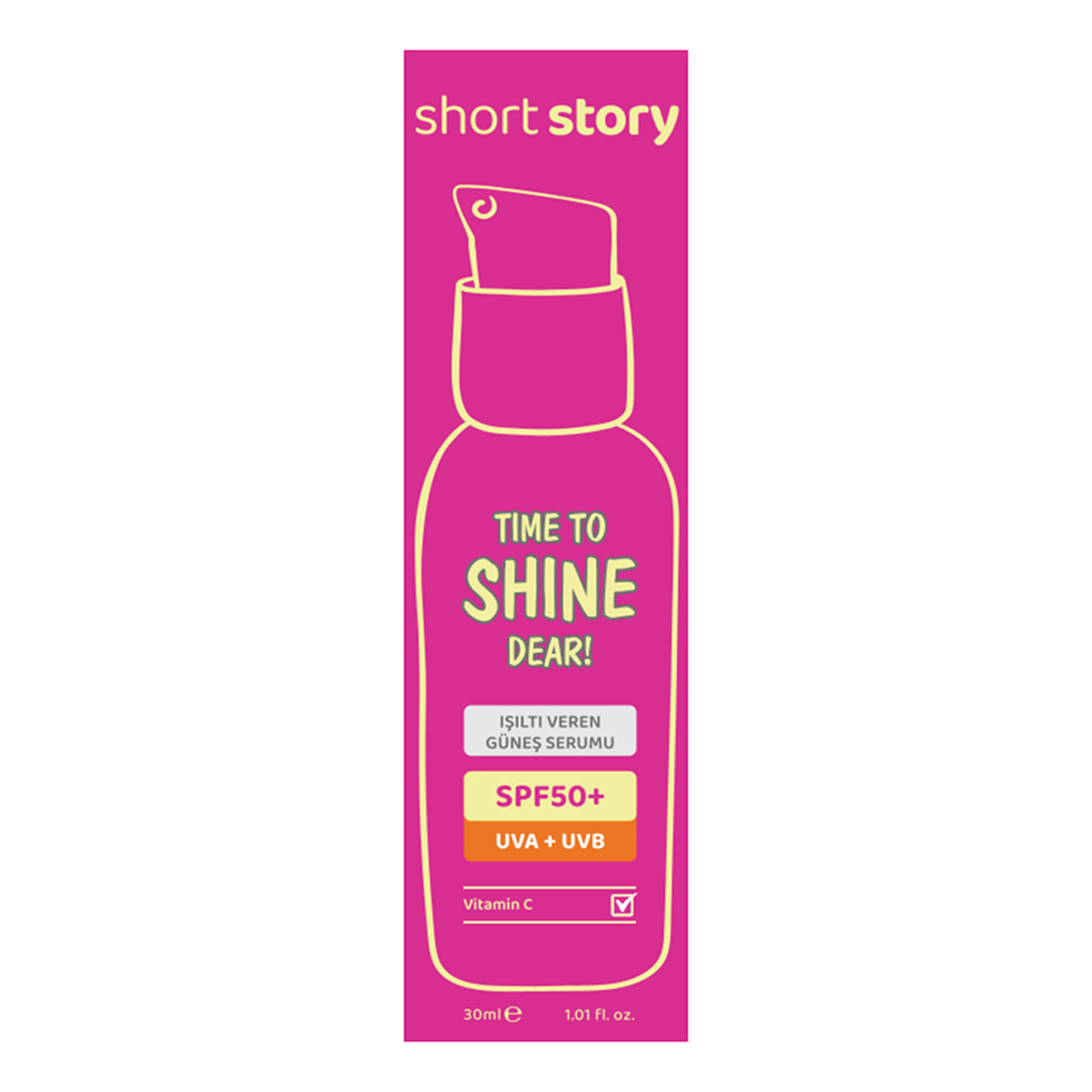 Short Story Time To Shine Dear Güneş Serumu 30 Ml