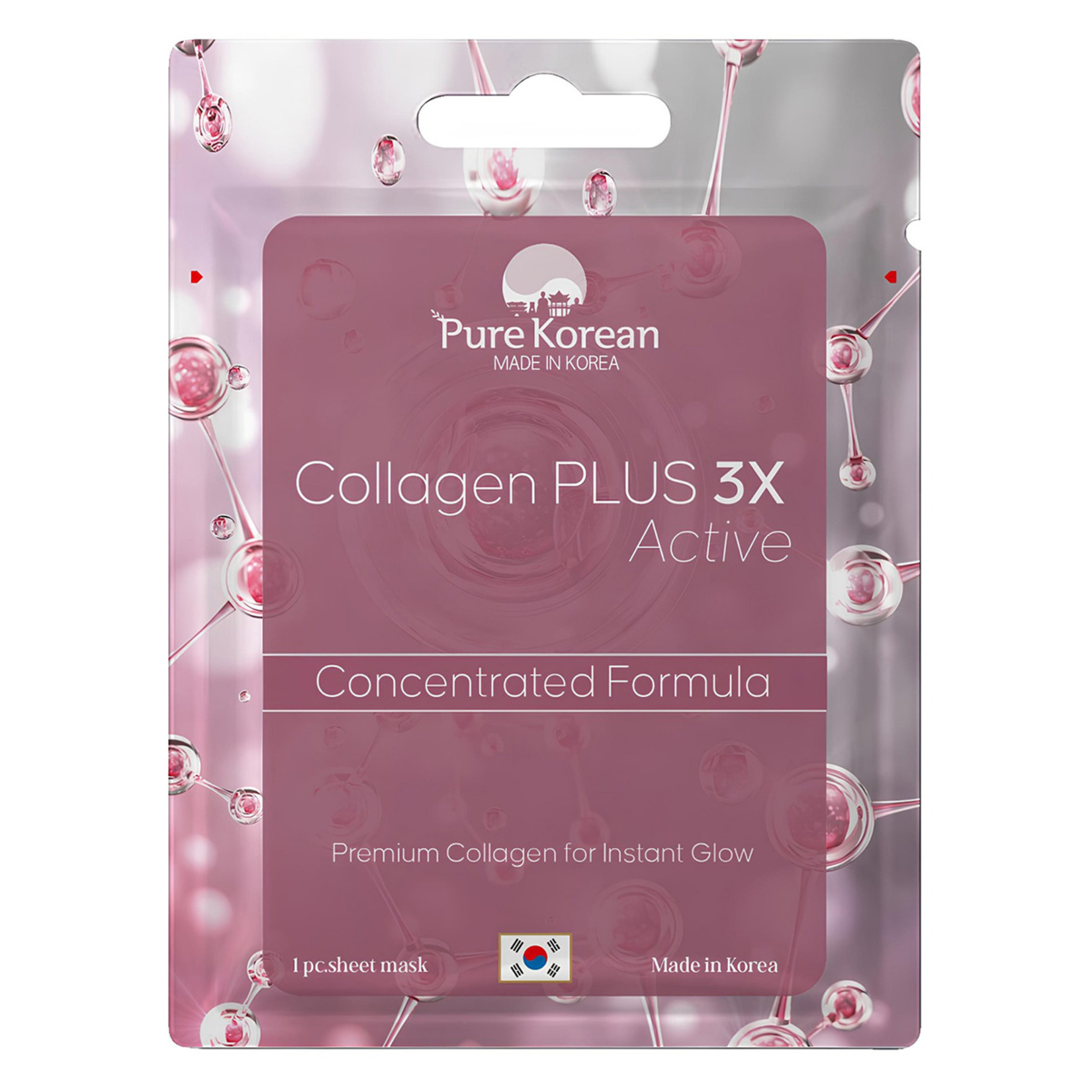Pure Korean Collagen 3X Maske