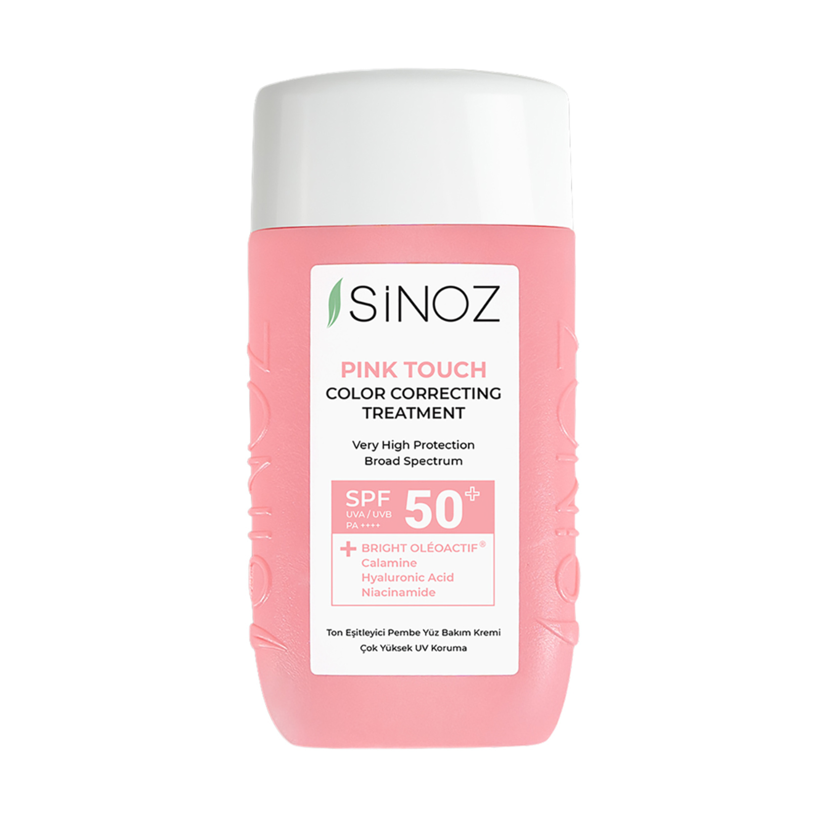Sinoz Pink Touch Anında Sıvı Güneş Kremi 50 Ml