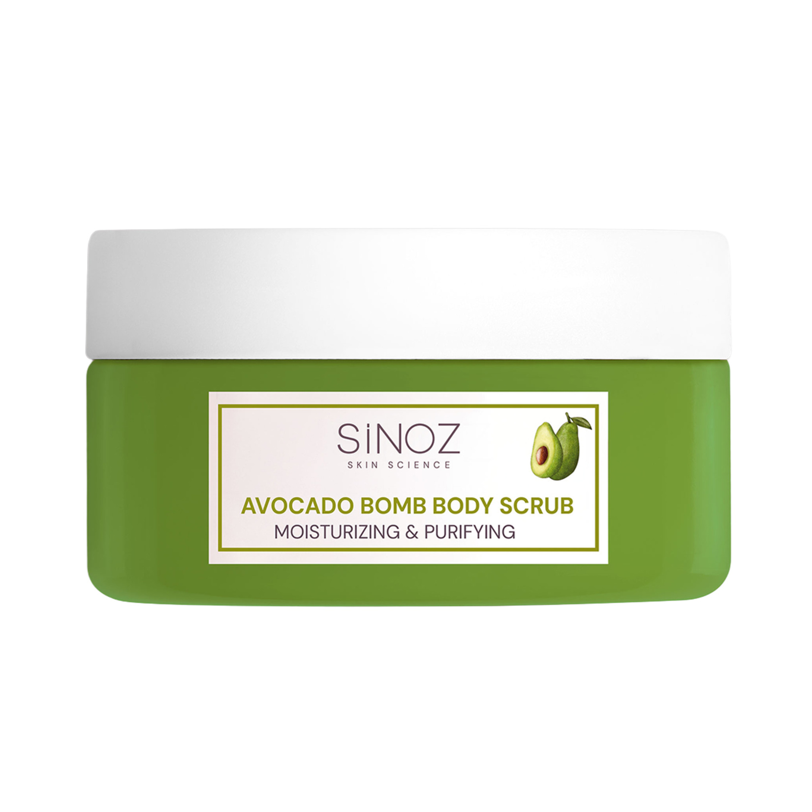 Sinoz Avokado Bomb Nemlendirici Arındırıcı Vücut Peelingi 300 G