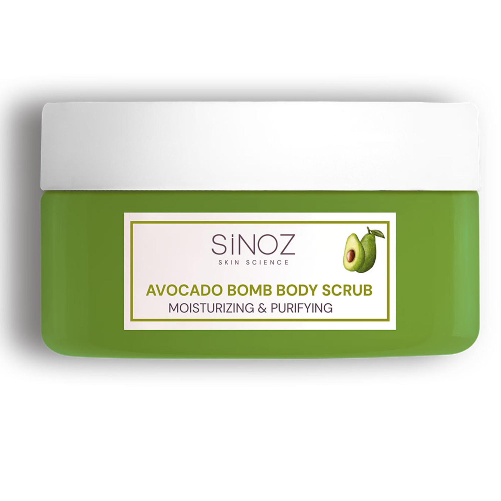 Sinoz Avokado Bomb Nemlendirici Arındırıcı Vücut Peelingi 300 G