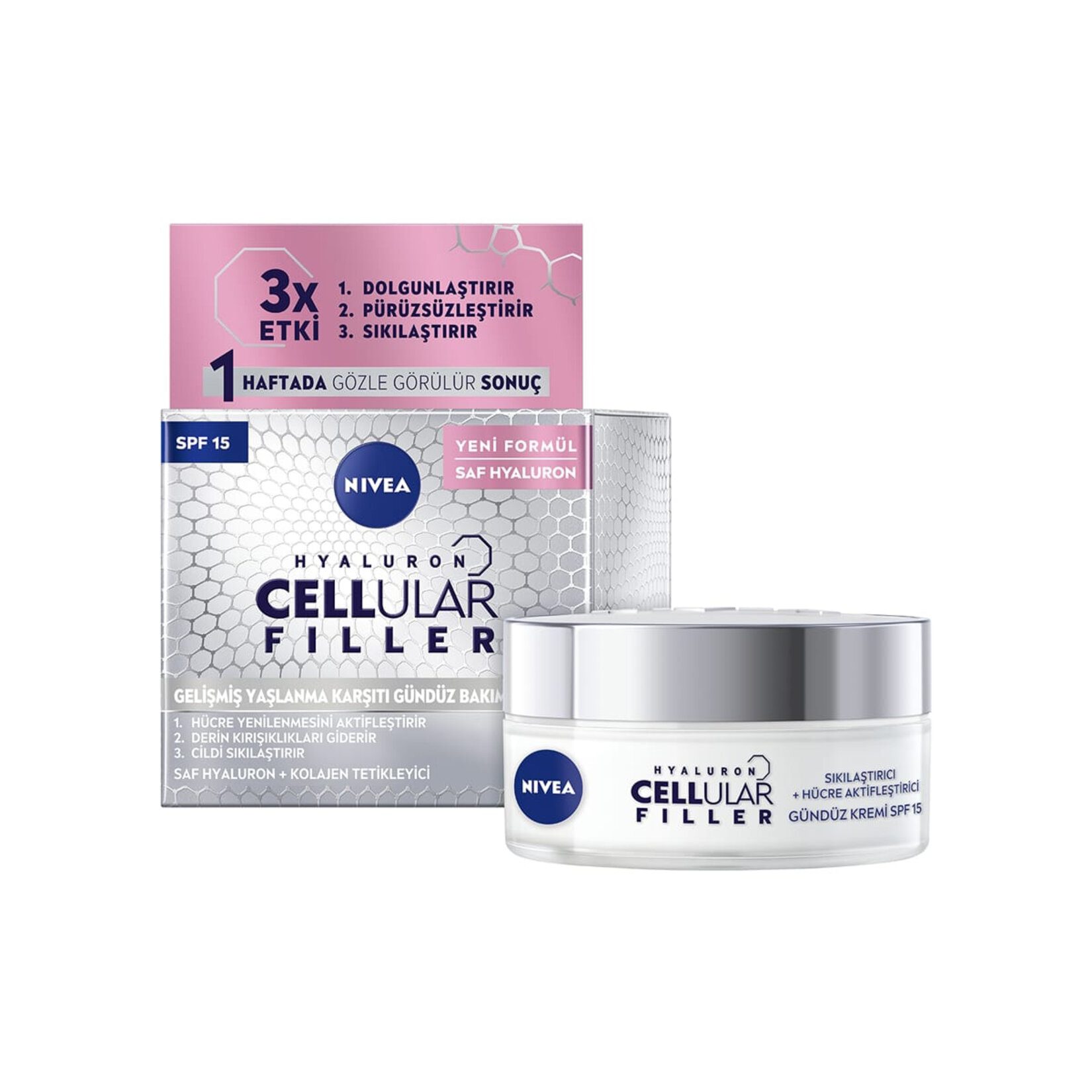 Nivea Hyaluron Sıkılaştırıcı Gündüz Kremi 50 Ml