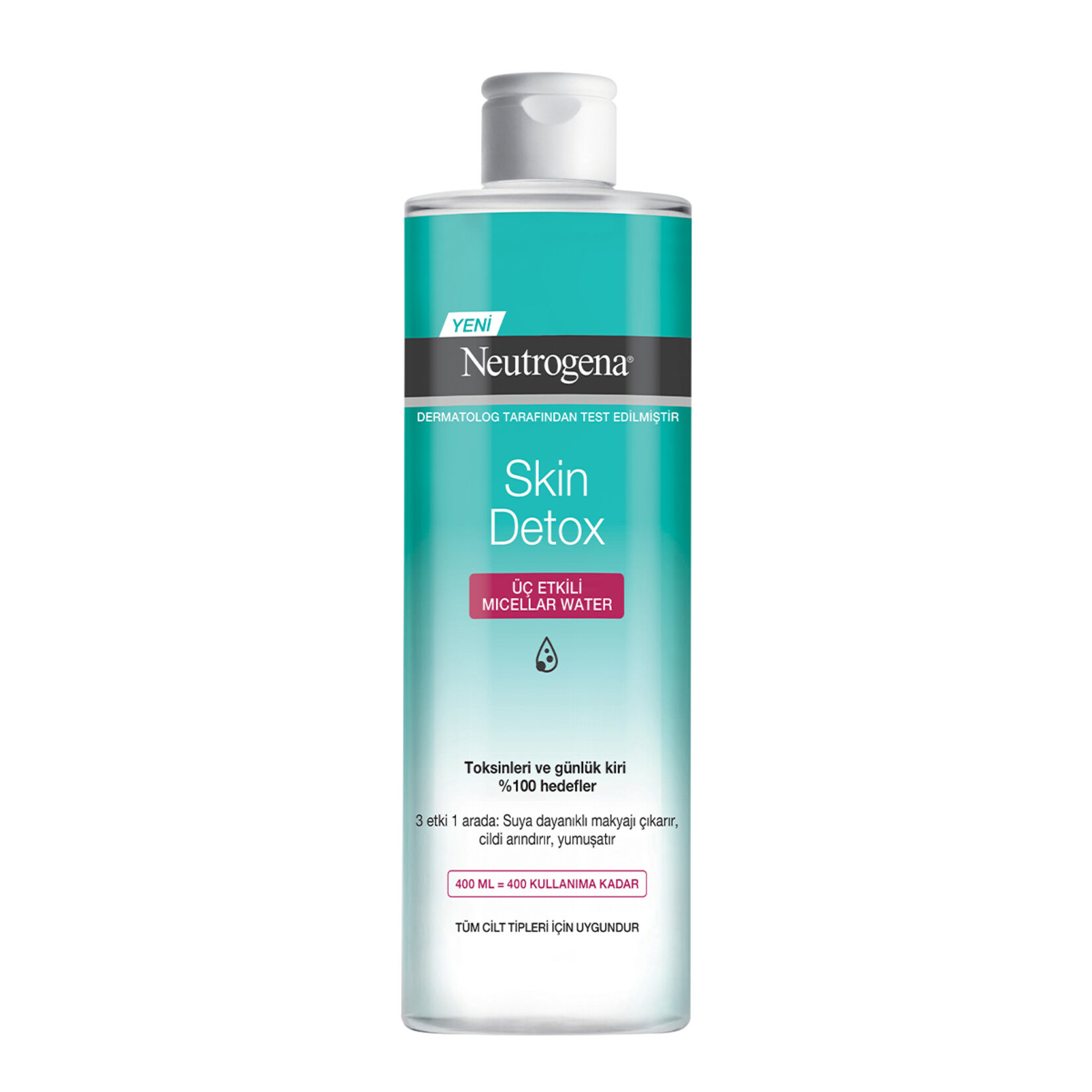 Neutrogena Skin Detox 3 Etkili Micellar Water 400Ml