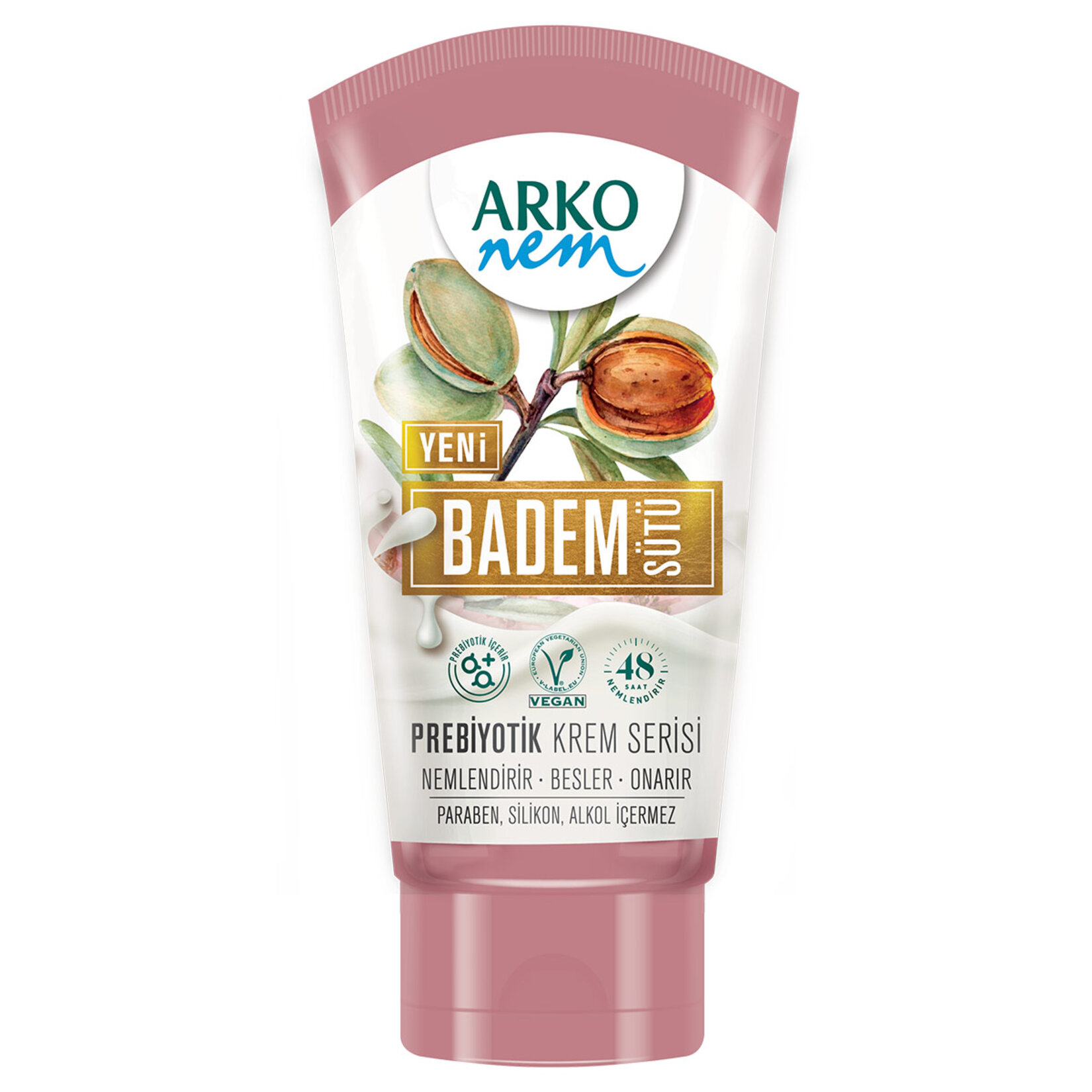 Arko Nem Badem Sütü Prebiyotik Krem Serisi 60 Ml