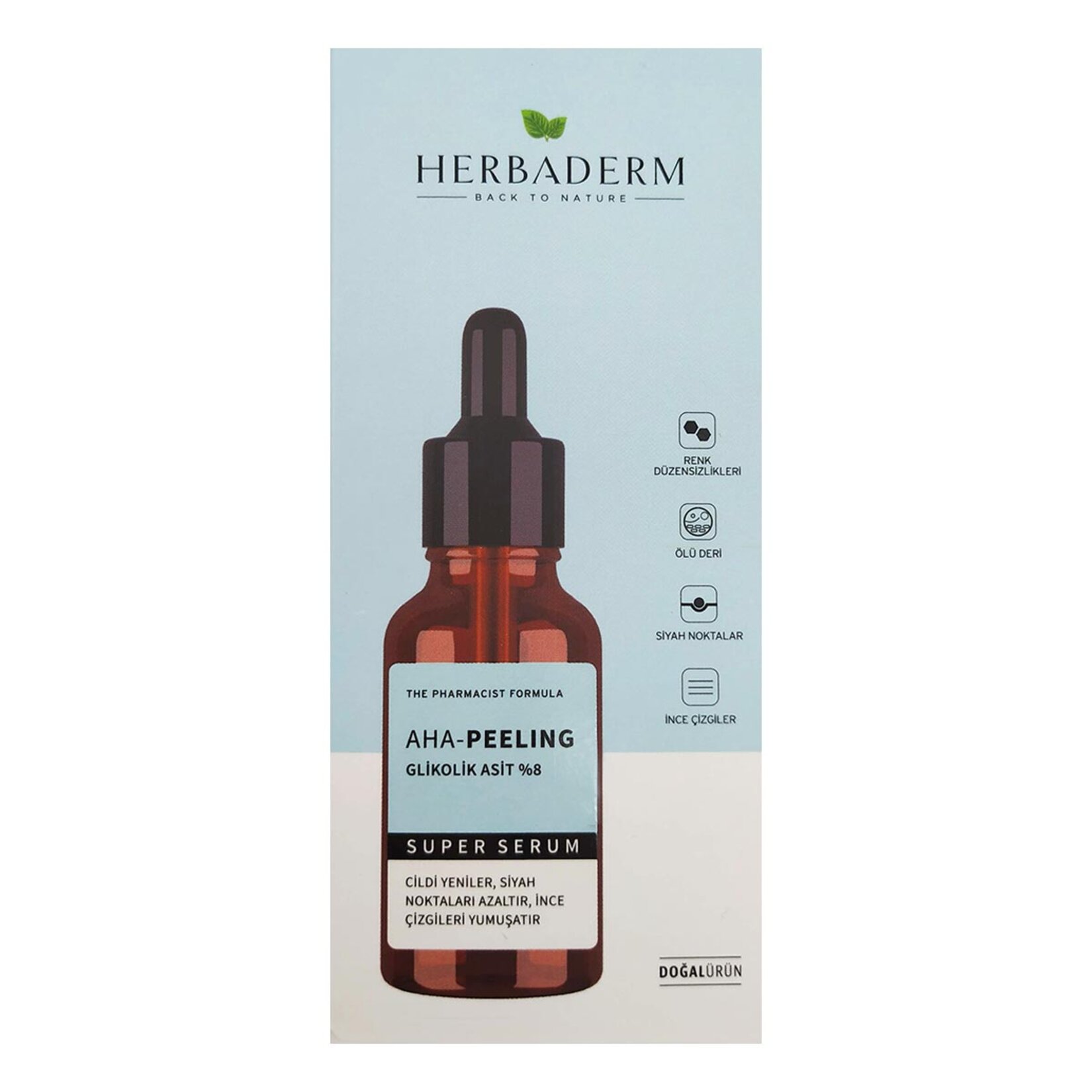 Herbaderm Superserum Aha Peeling 30 Ml