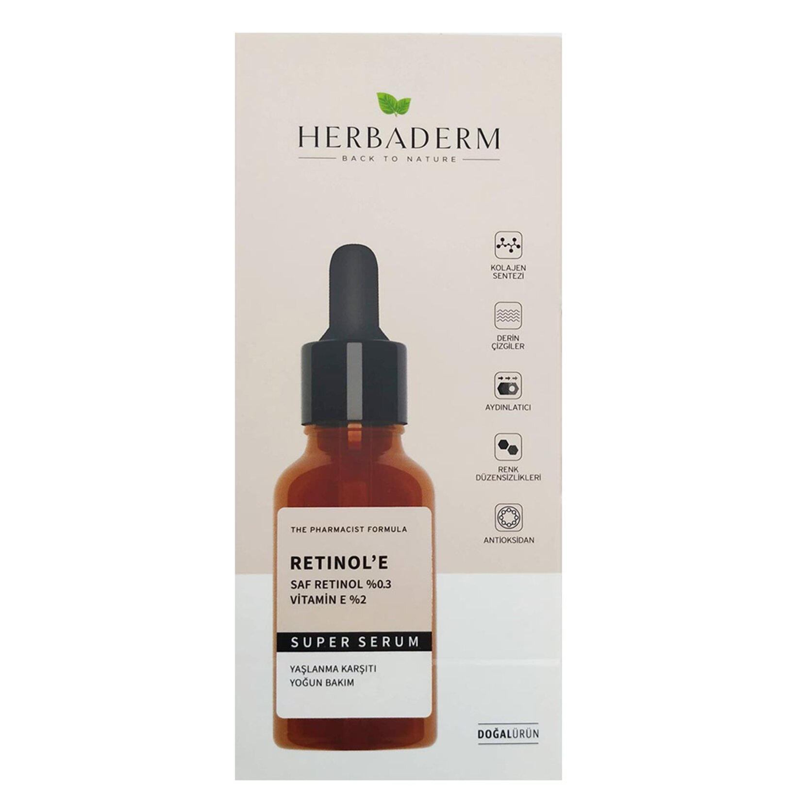Herbaderm Superserum Saf Retınol Vitamin 30 Ml