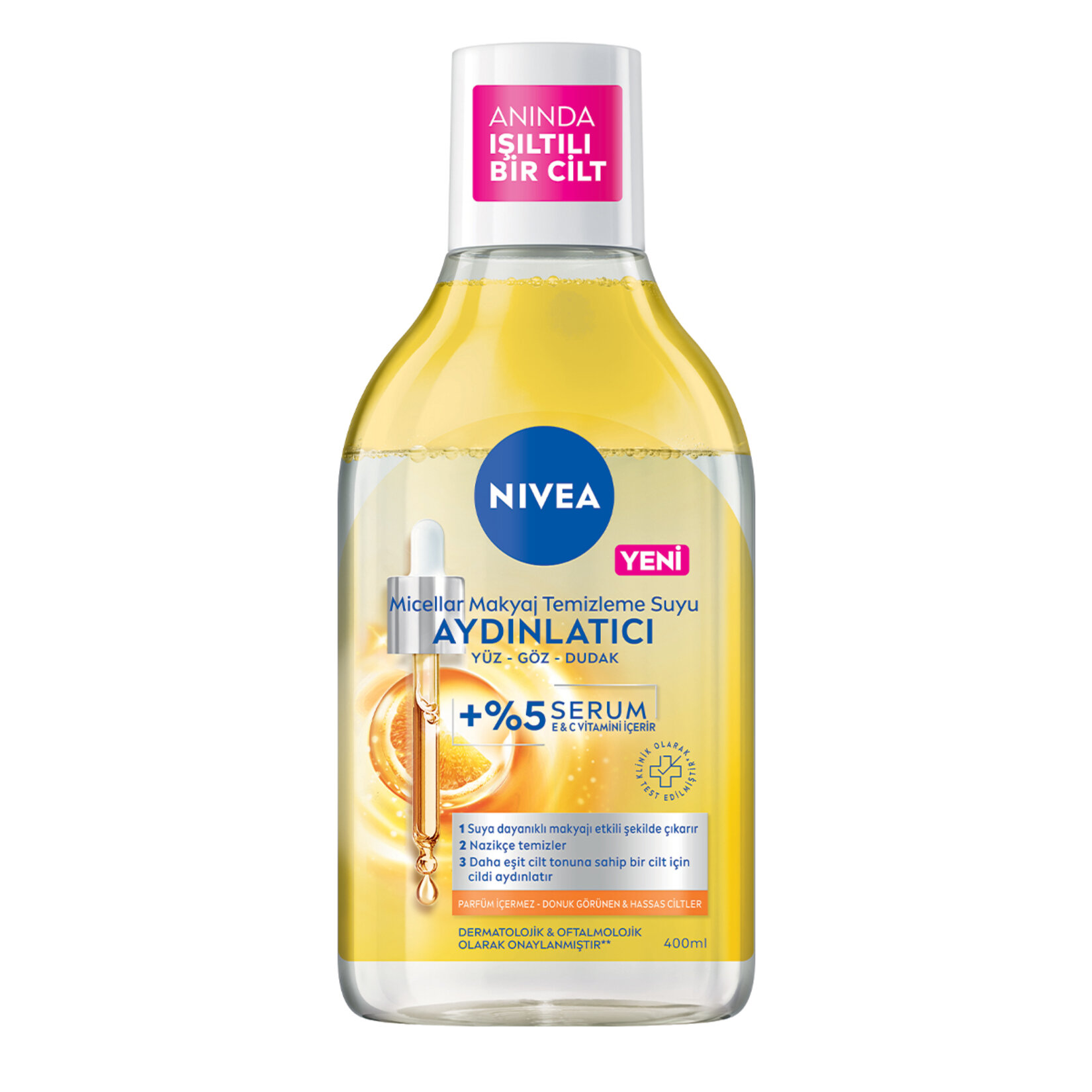 Nivea Aydınlatıcı Micelar 400 Ml