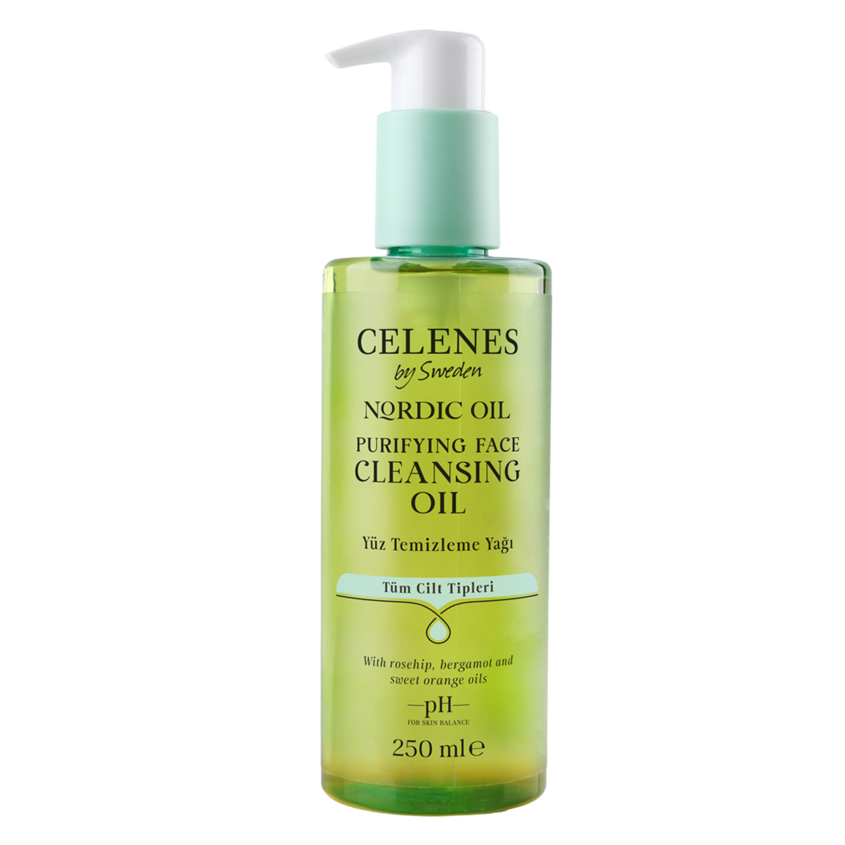 Celenes Nordic Oil Arındırıcı Yüz Temizleme Yağı 250 Ml