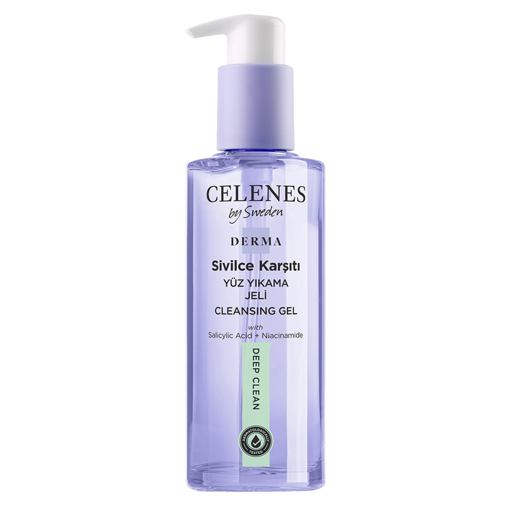Celenes Derma Sivilce Karşıtı Yüz Yıkama Jeli 250 Ml