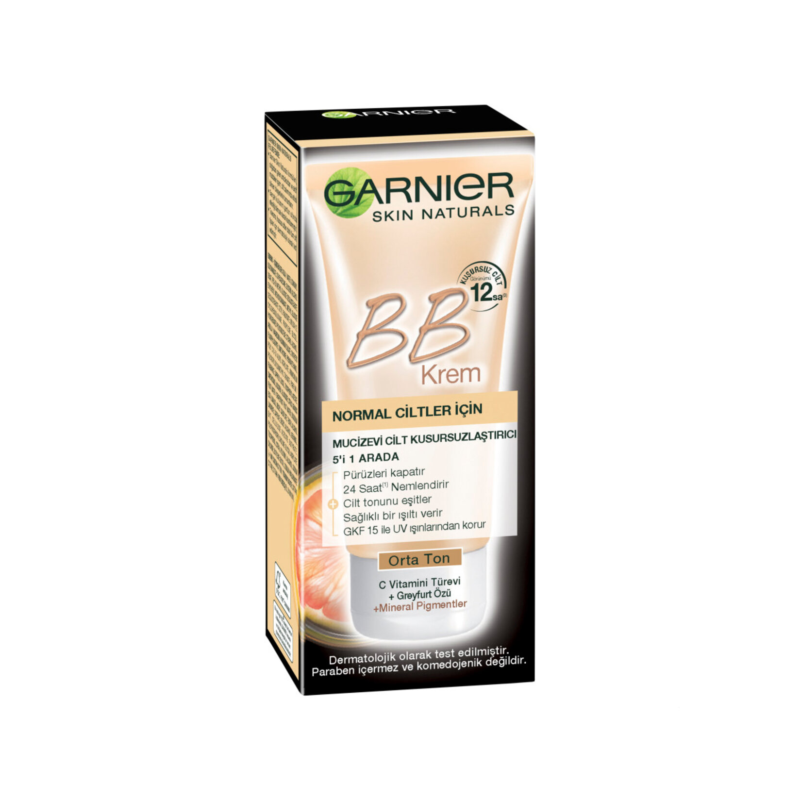 Garnier BB Krem Mucizevi Cilt Kusursuzlaştırma Orta Ton 50Ml