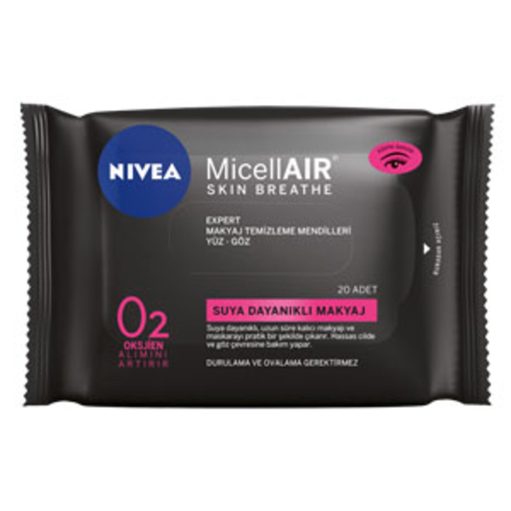 Nivea Micellair Expert Makyaj Temizleme Mendili 20 Adet