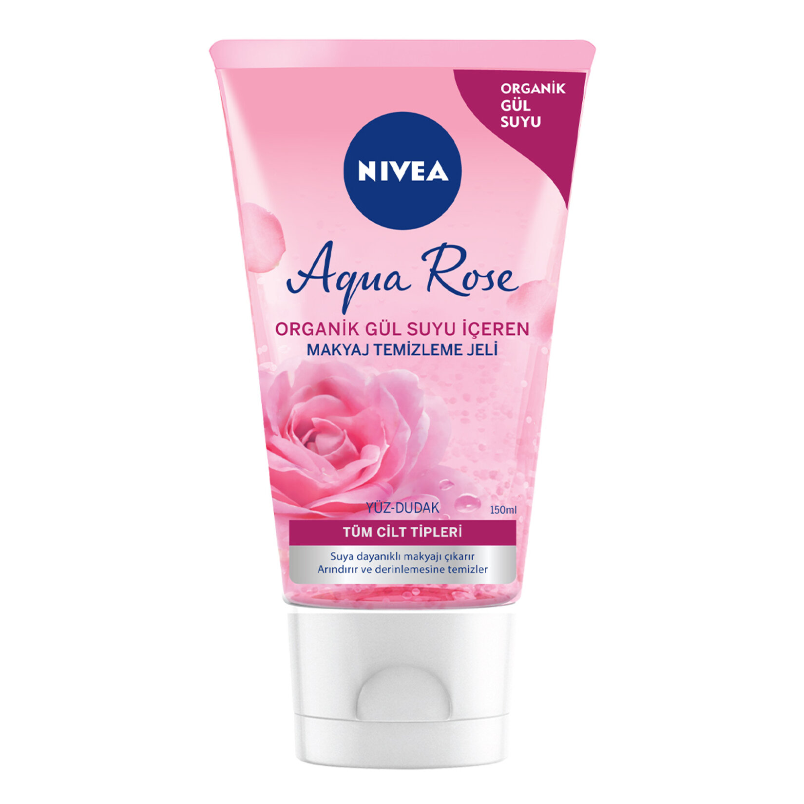 Nivea Gül Suyu İçeren Makyaj Temizleme Jeli 150 Ml