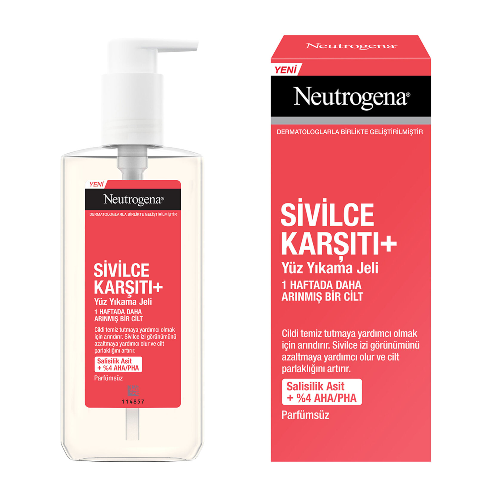 Neutrogena Sivilce Karşıtı + Temizleme Jeli 200 Ml