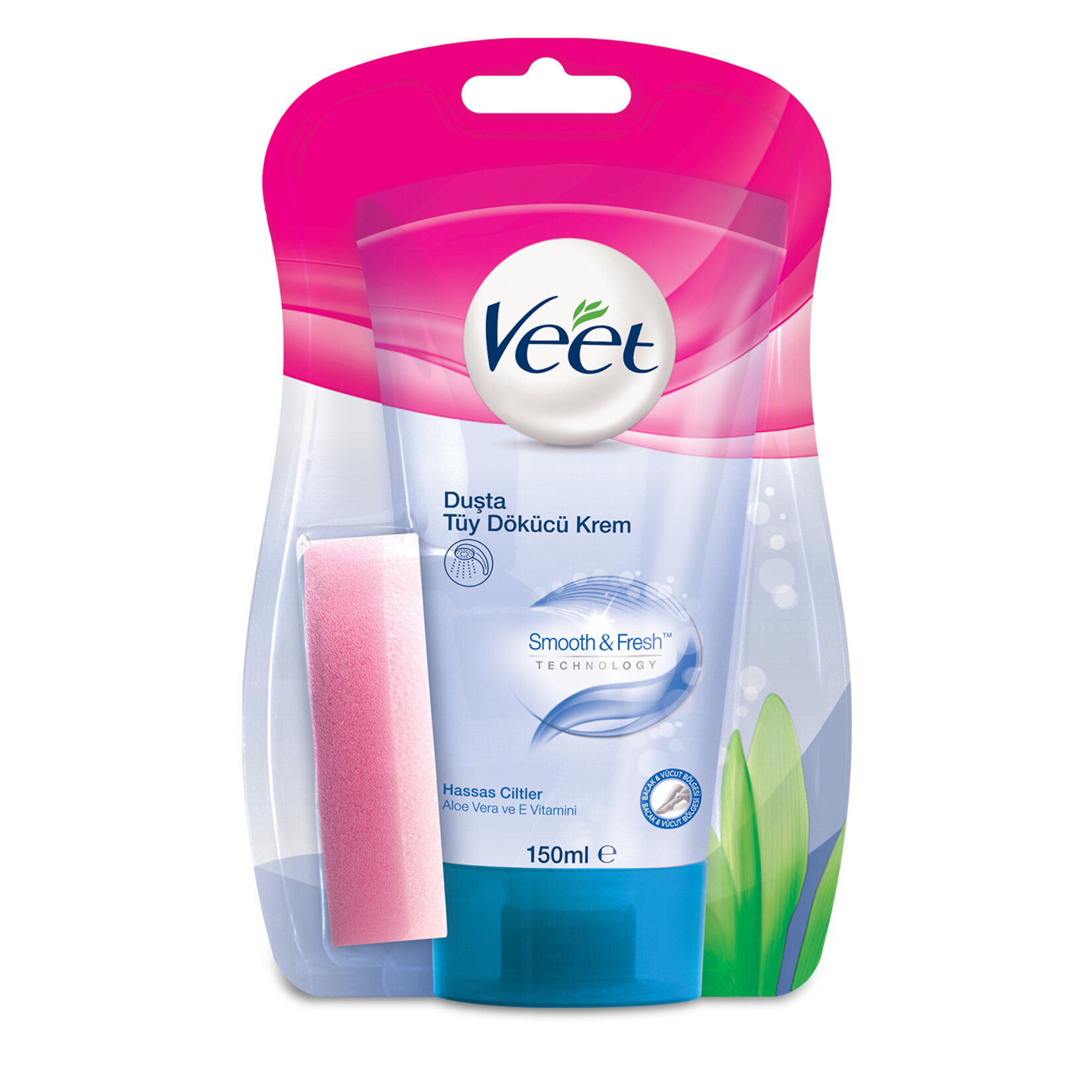Veet In Shower Tüy Dökücü Krem Hassas Ciltler İçin 150 Ml