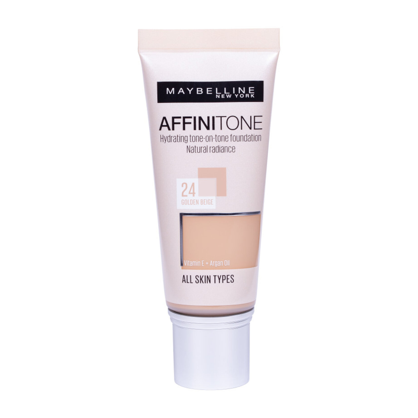 Maybelline New York Affinitone  Fondöten - 24 Golden Beige