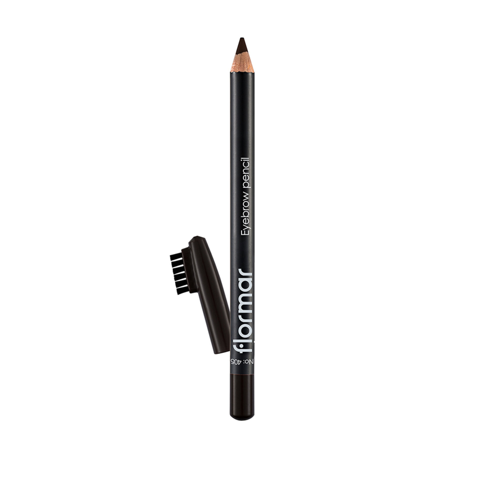 Flormar Doğal Görünüm Veren Fırçalı Kaş Kalemi - 405 Bitter Brown