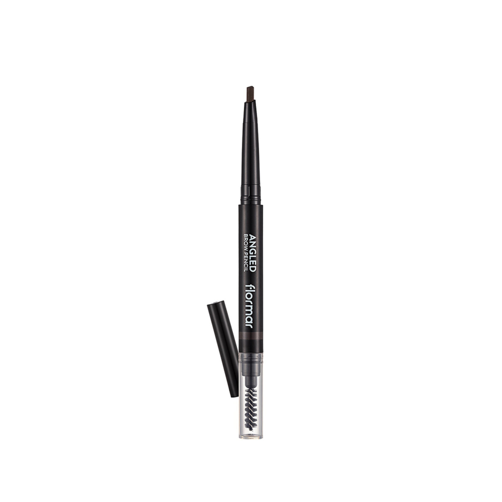Flormar Angled Kesik Uçlu Kendinden Fırçalı Asansörlü Kaş Kalemi - 004 Dark Brown