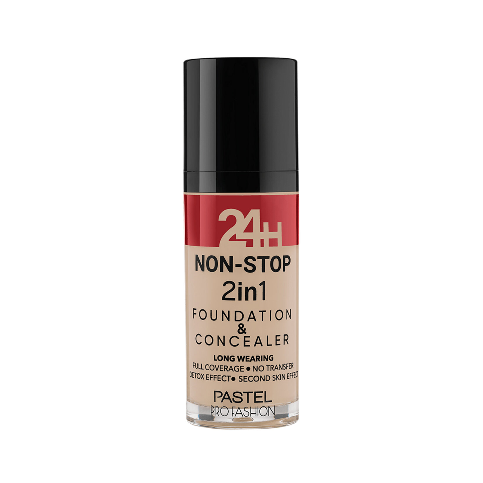 Pastel 24h Non-Stop 2in1 Foundation & Concealer - Fondöten & Kapatıcı 603 Ivory