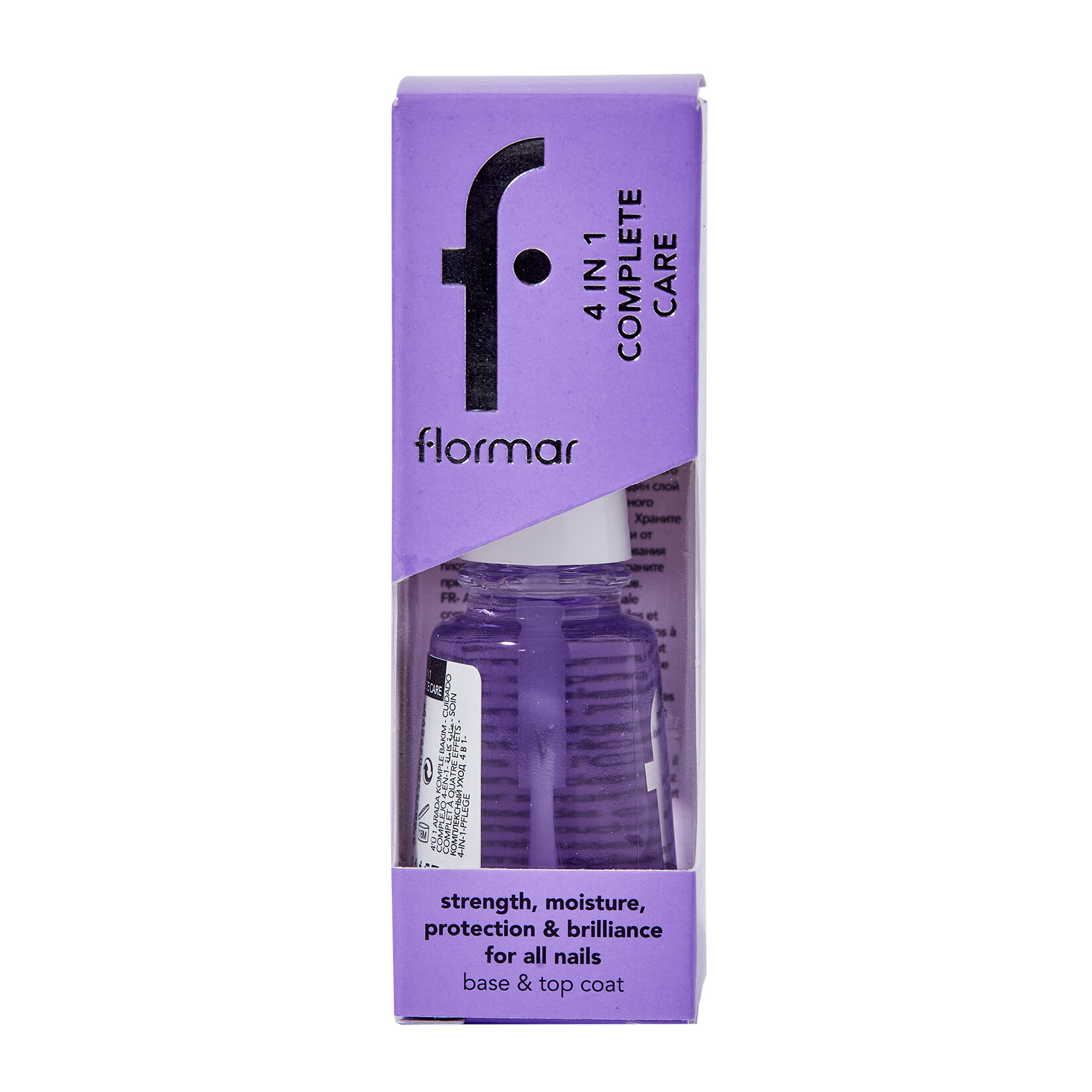 Flormar 4 in 1 Complete Çok Yönlü Bakım Yapan Tırnak Cilası - 000 Transparent