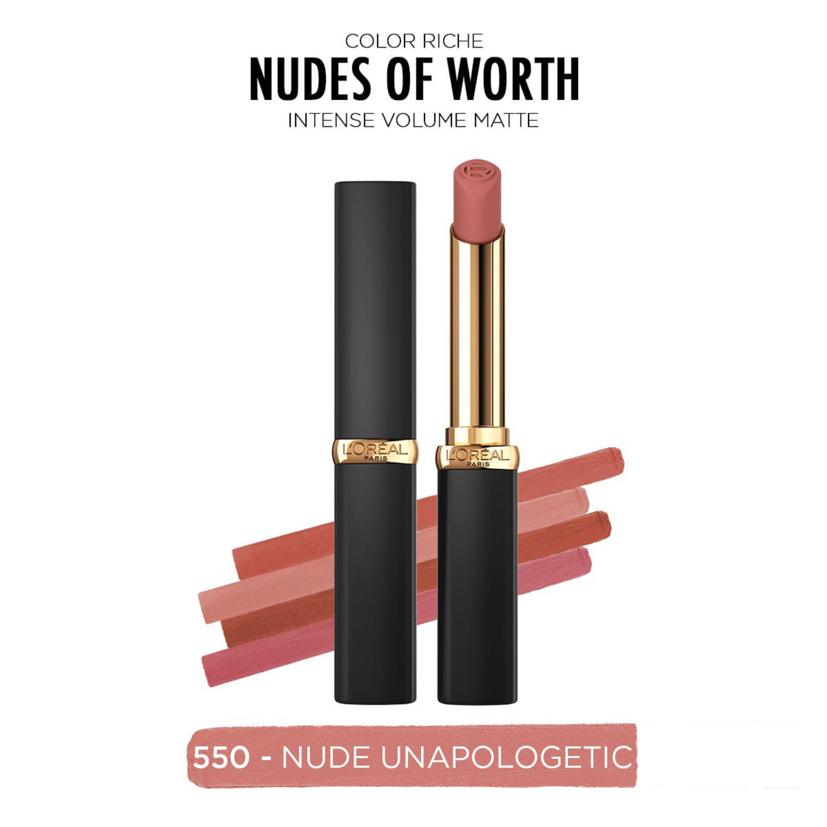 L'Oréal Paris Color Riche Intense Volume Matte Ruj - 550 Nude Unapologetic