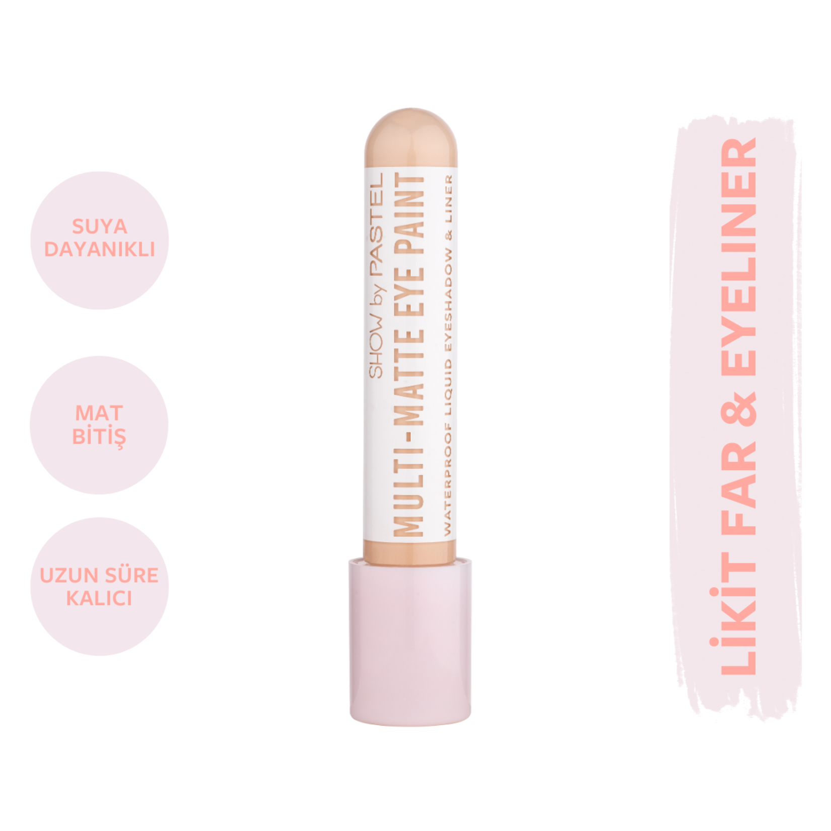 Show By Pastel Waterproof Mat Likit Far ve Eyeliner 81 Unique