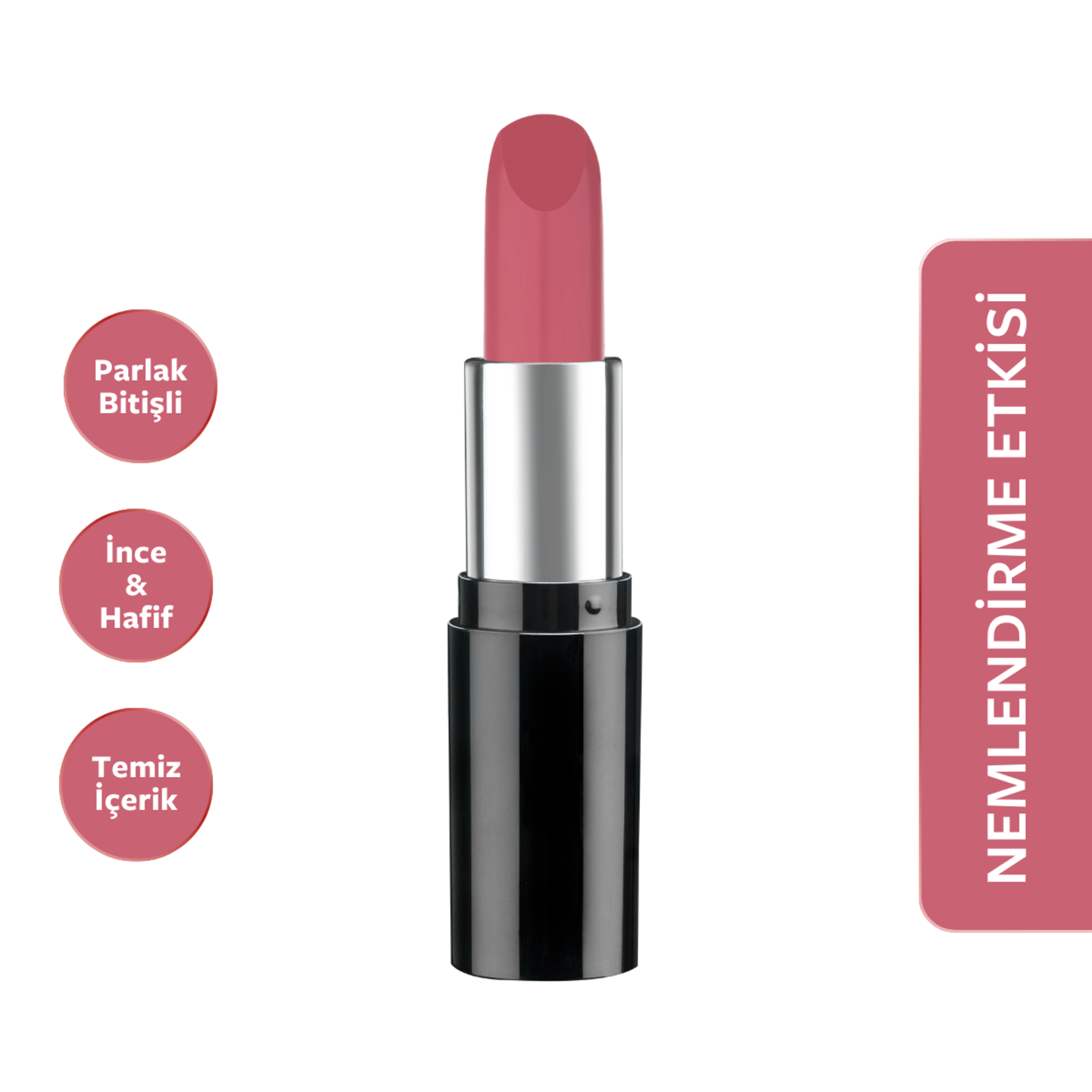 Pastel Nude Lipstick No:525