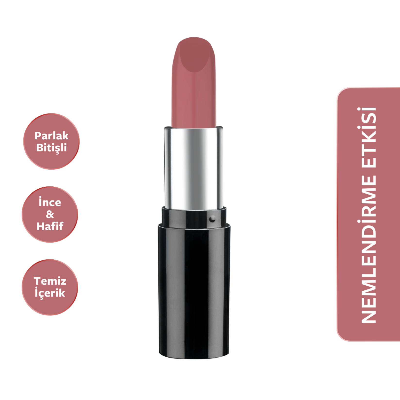 Pastel Nude Lipstick No:522