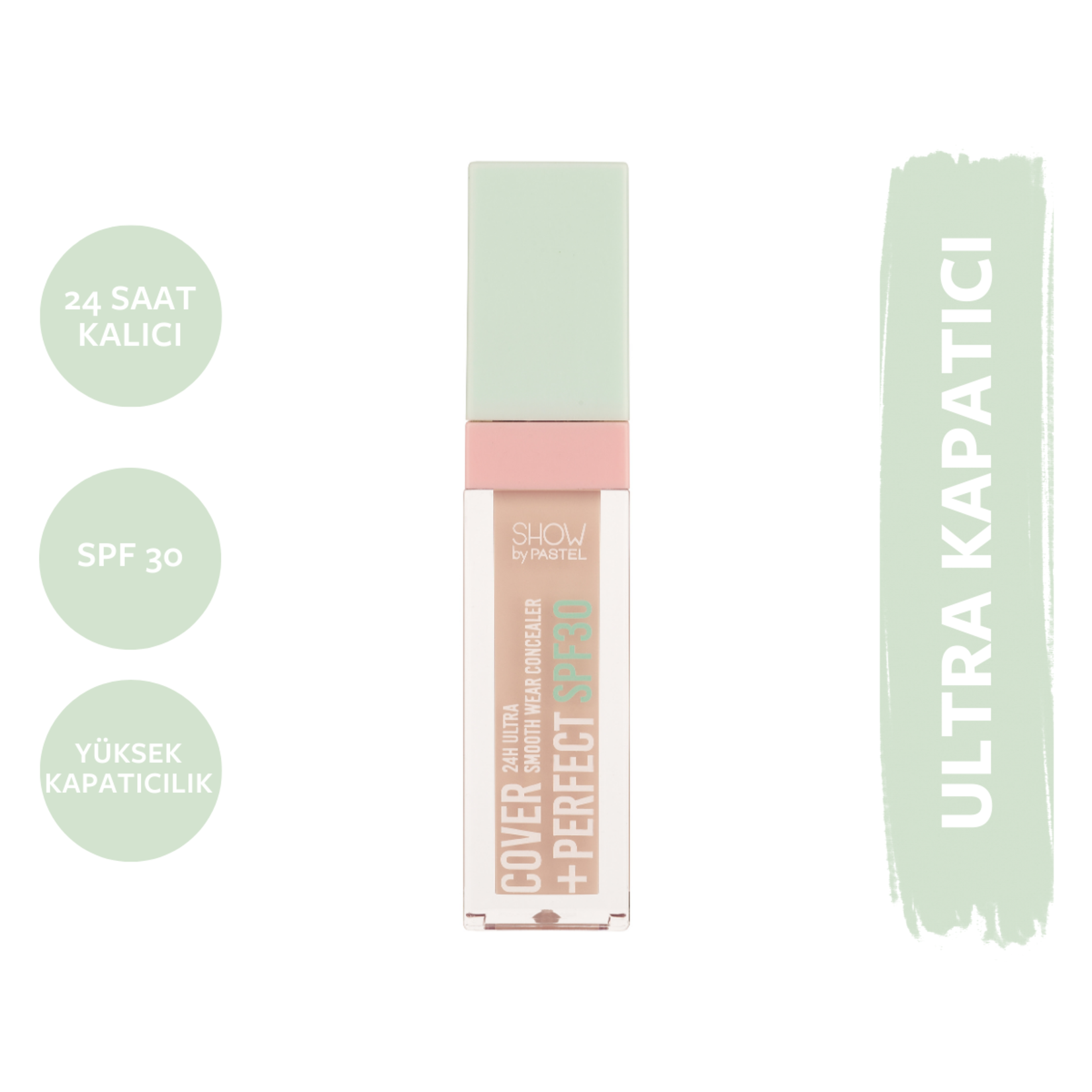 Show By Pastel SPF30 Ultra Kapatıcı 302 Light Rose