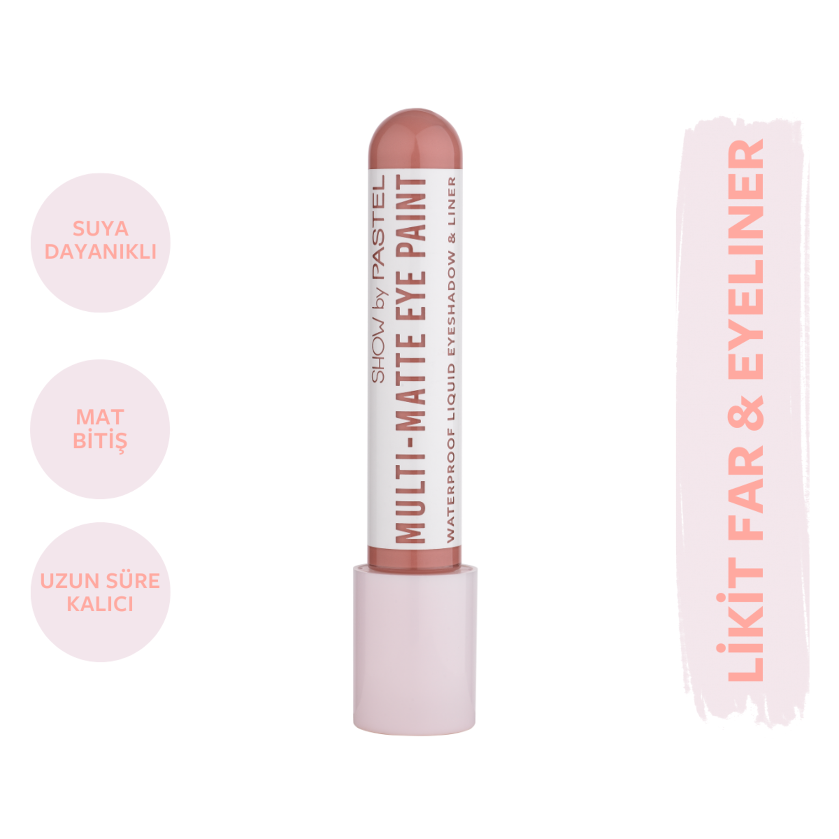 Show By Pastel Waterproof Mat Likit Far ve Eyeliner 83 Stylish