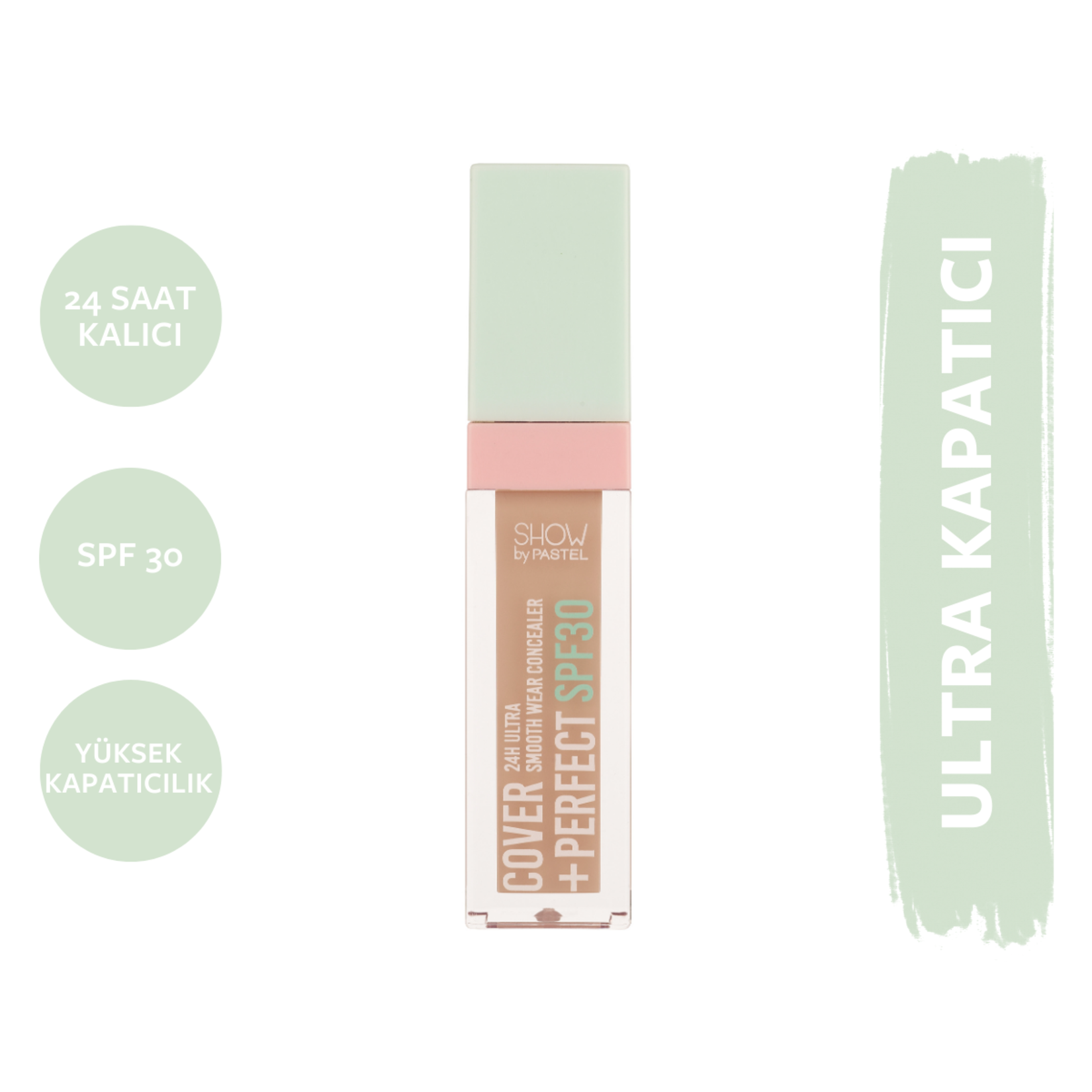 Show By Pastel SPF30 Ultra Kapatıcı 306 Caramel
