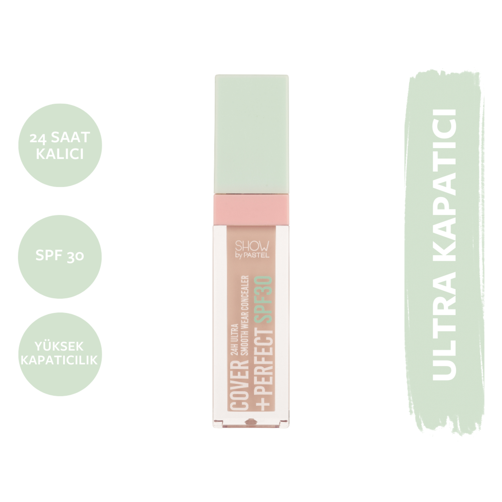 Show By Pastel SPF30 Ultra Kapatıcı 304 Nude Pink