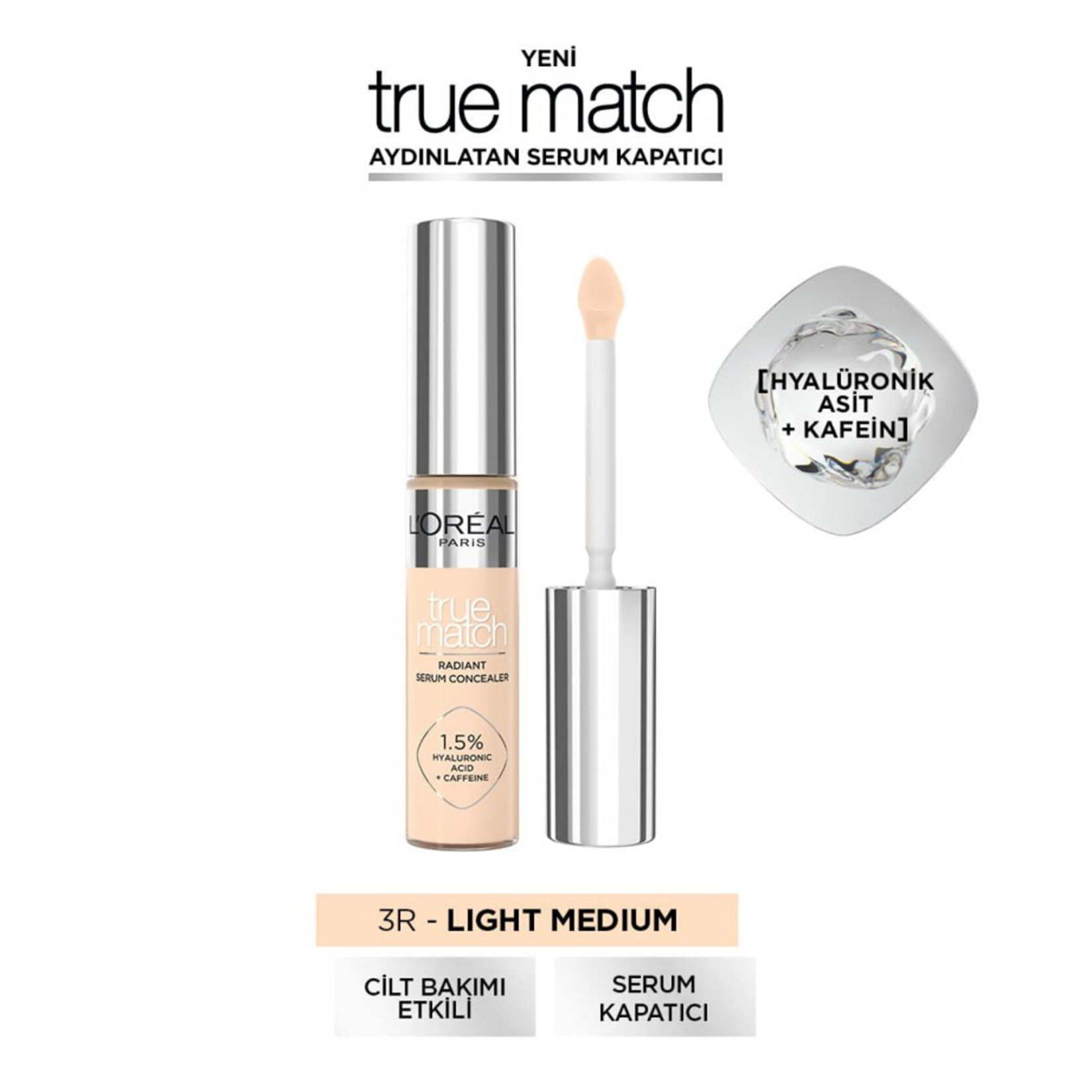 L'Oréal Paris True Match Aydınlatan Serum Kapatıcı - 3R 11 ml