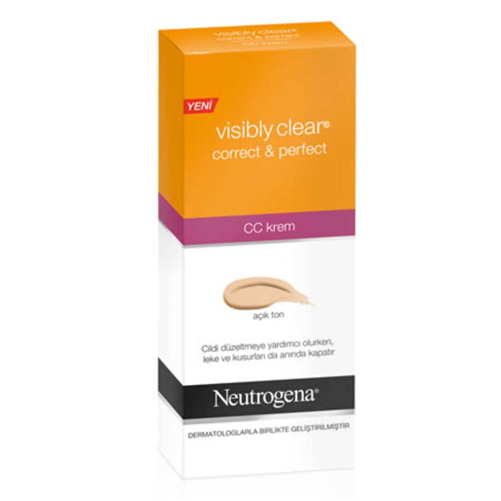 Neut Visibly Clear Correct&perfect Cc Krem Açık Ton 50G