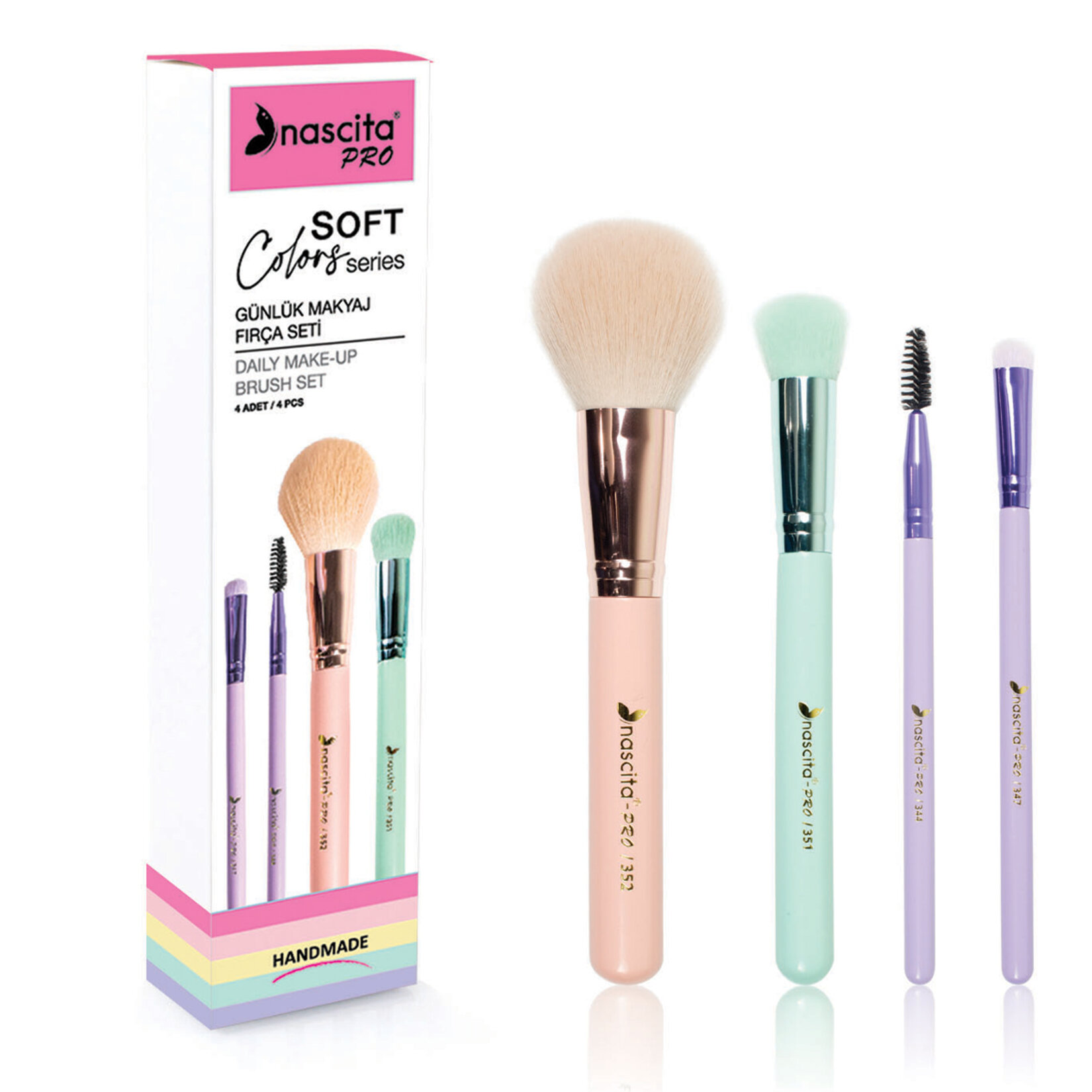 Nascita Soft Colors Serisi Günlük Makyaj Fırçası