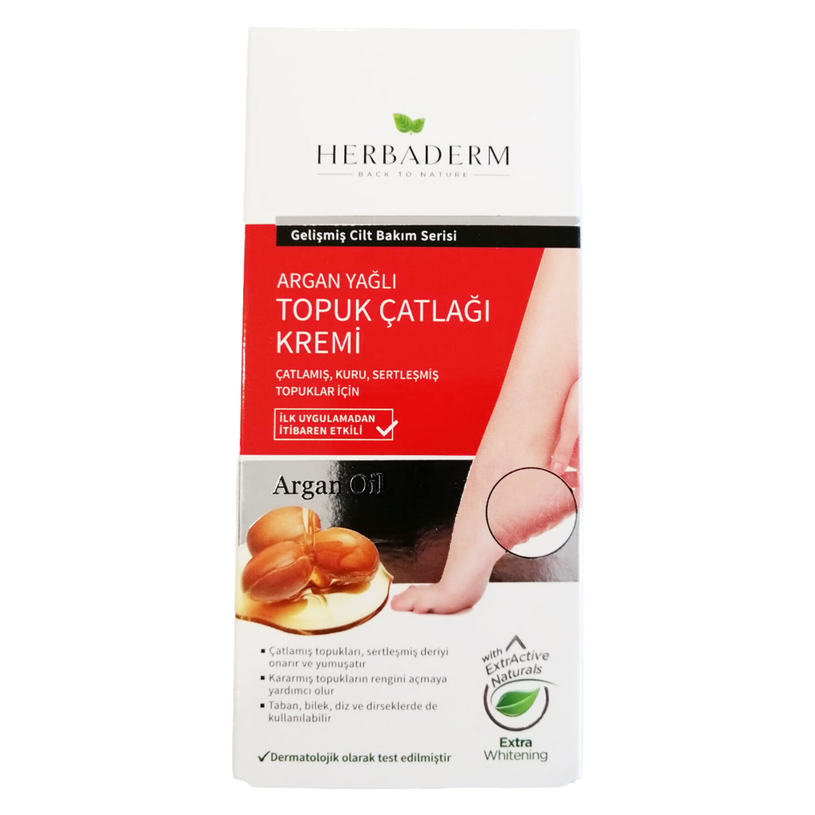 Herbaderm Ayak Ve Topuk Bakım Kremi 60Ml