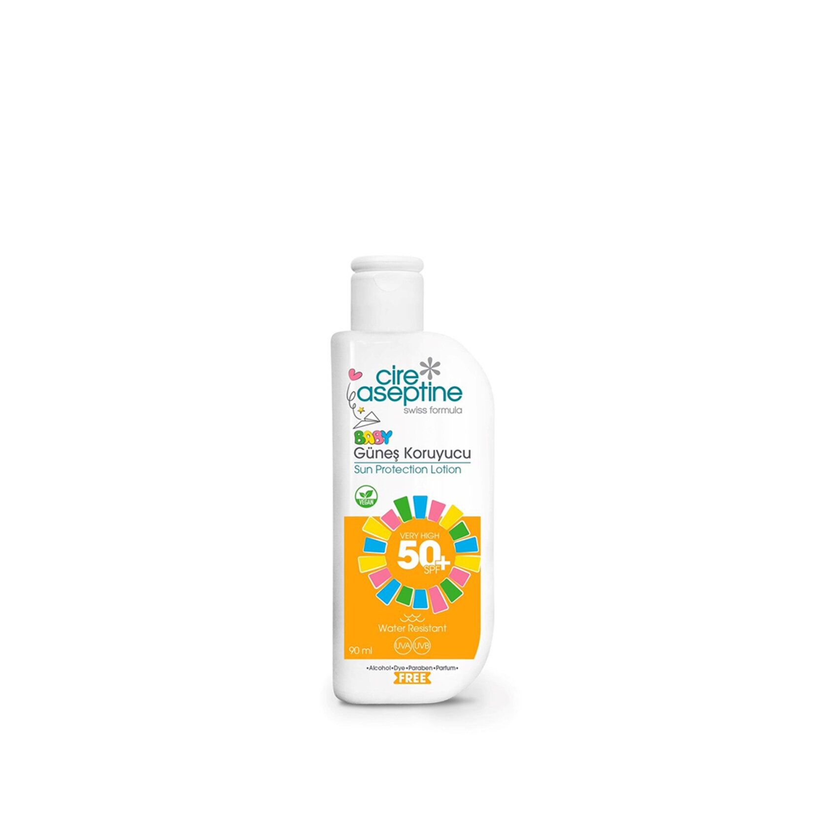 Cireaseptine Güneş Koruyucu Krem Baby 50 Spf 90 Ml