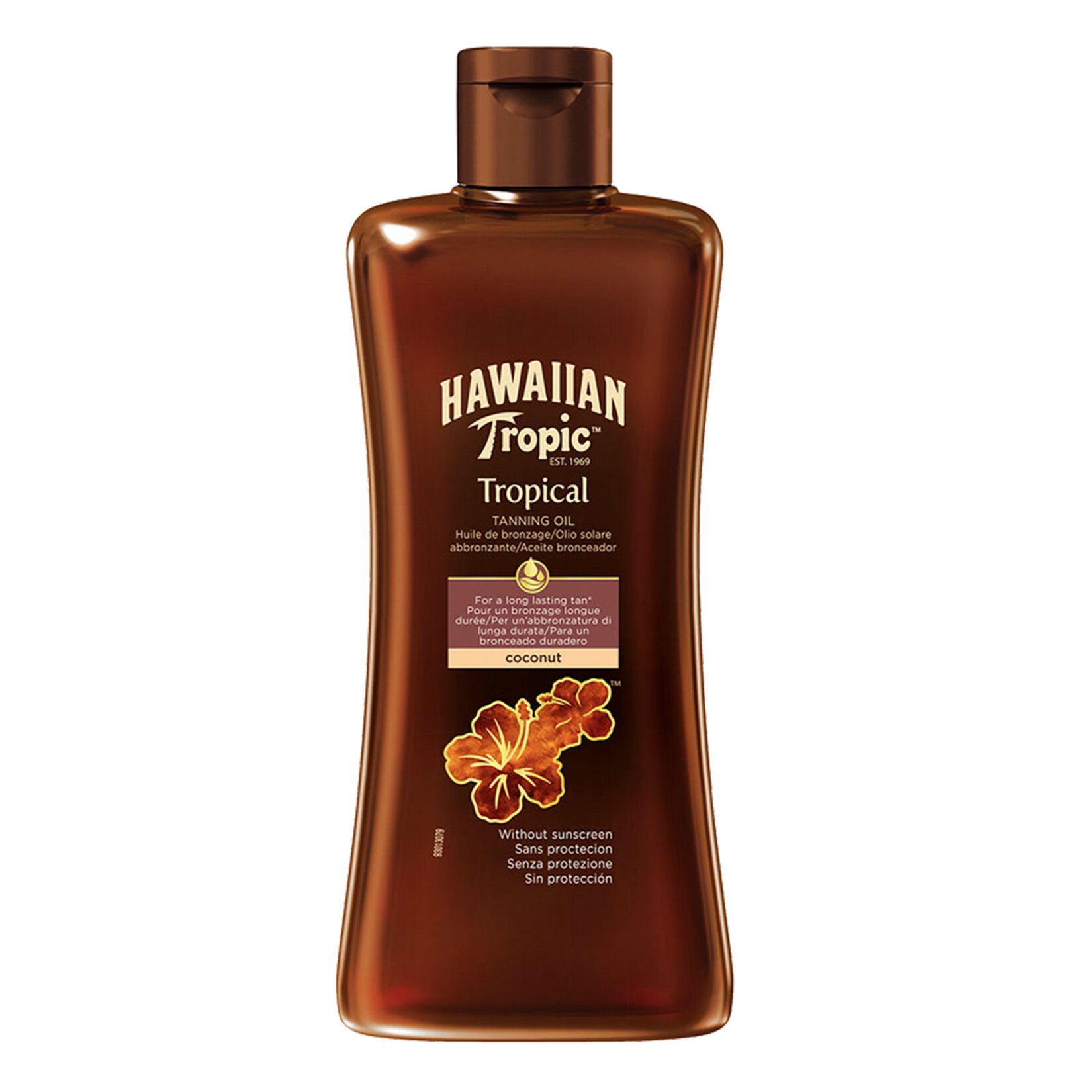 Hawaiian Tropic Coconut Dark Oil 200 Ml