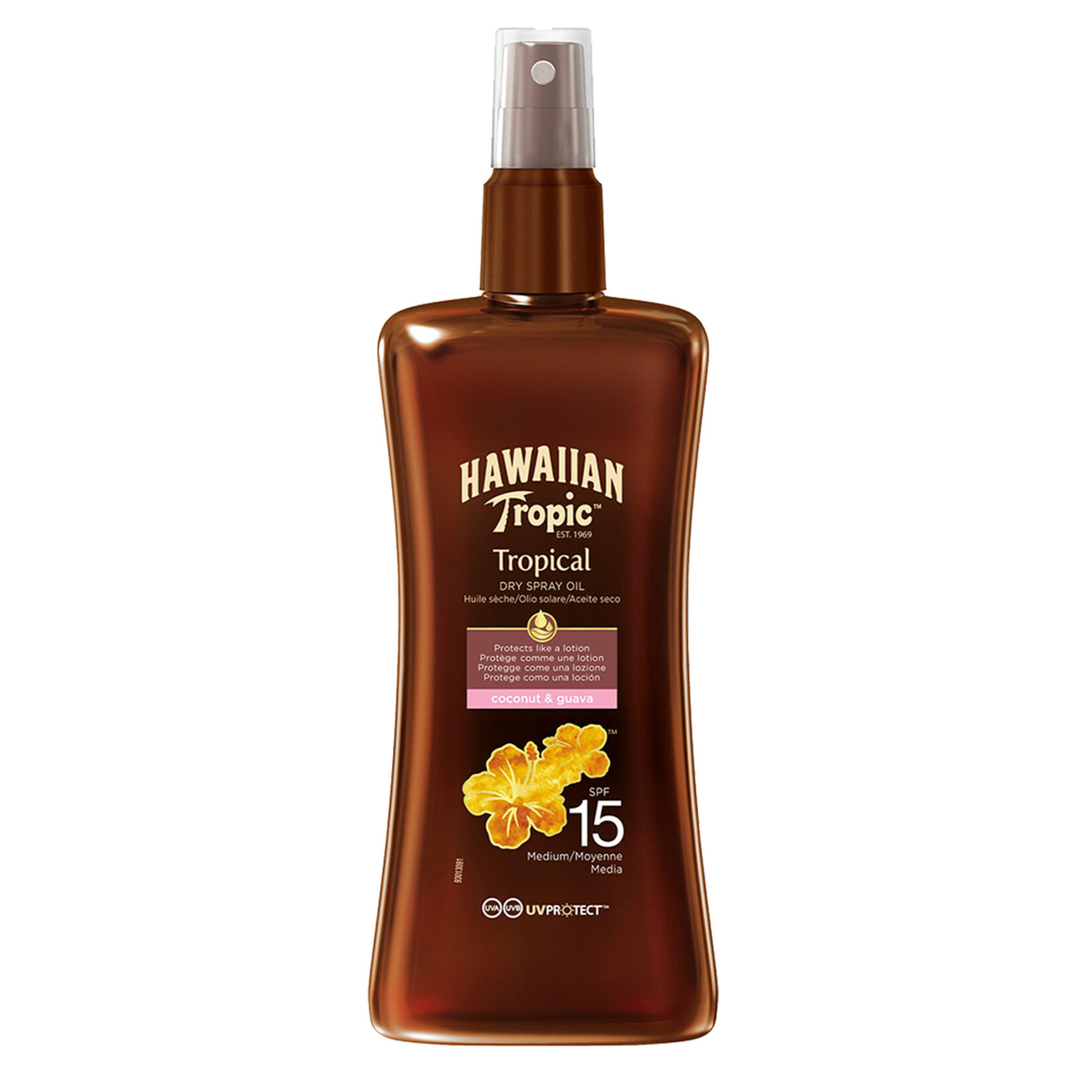 Hawaiian Tropic Protection Parrot Oil Spray 15 Spf 200Ml