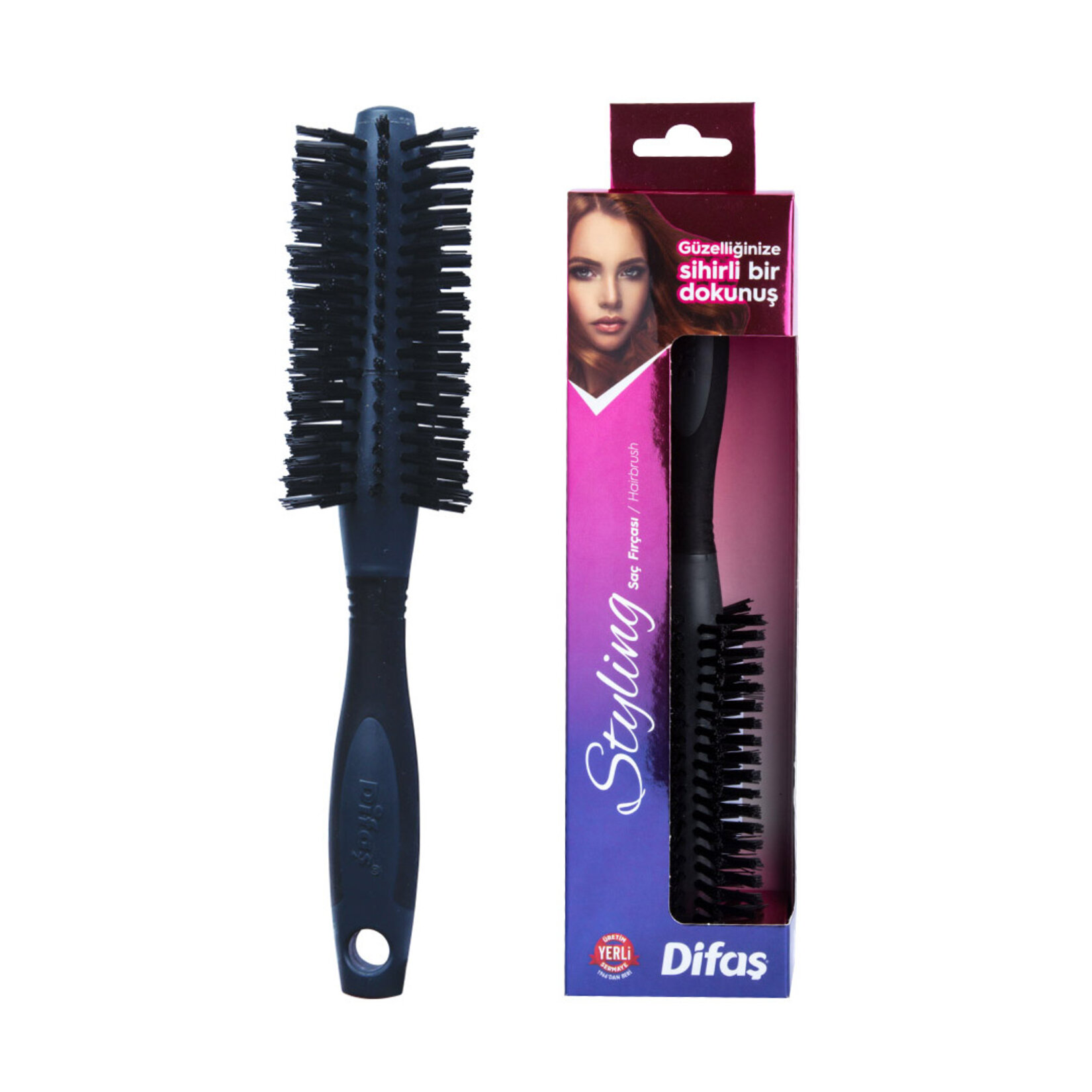 Difaş 12 Styling Saç Fırçası Demet Kıl