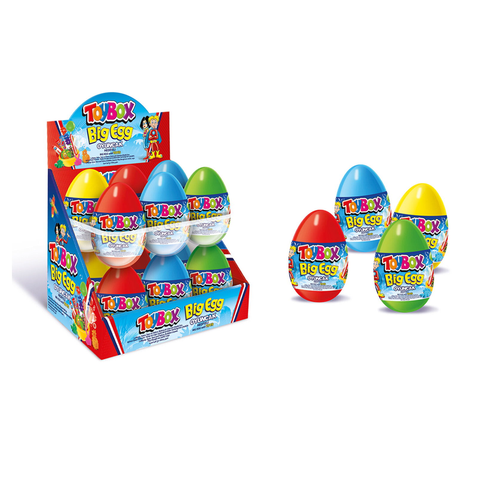 Toybox Big Egg Sürpriz Oyuncaklı Yumurta