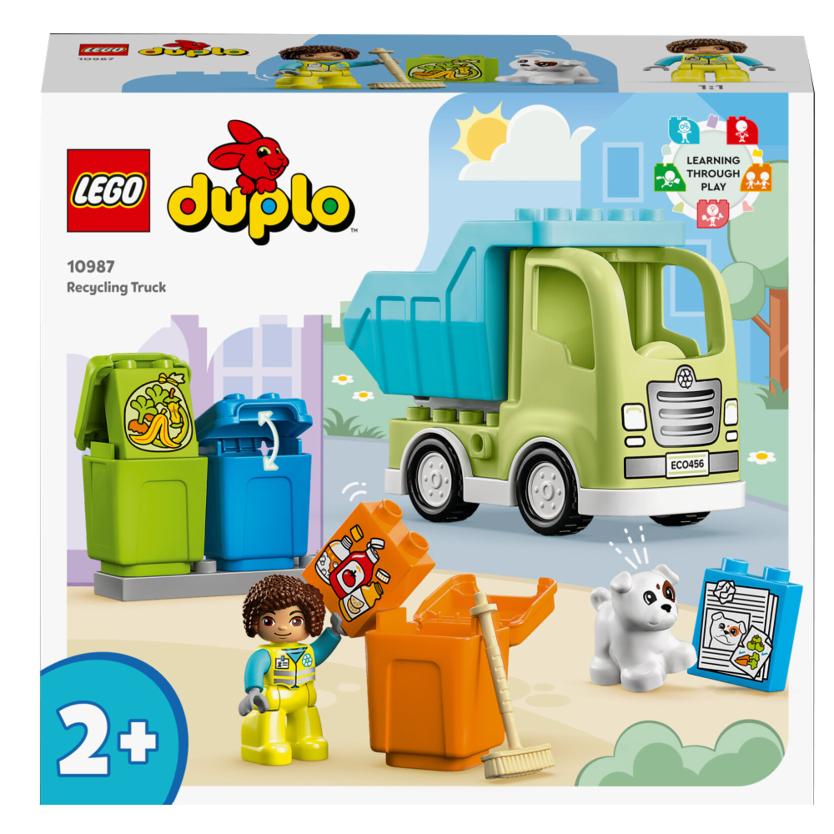 Lego Duplo Town Geri Dönüşüm Kamyonu- 10987-