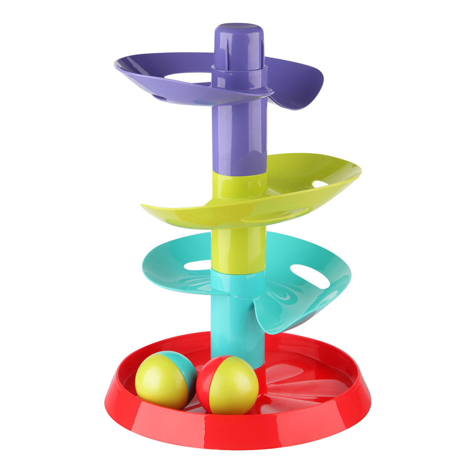 Let's Be Child Renkli Top Yuvarlama Kulesi