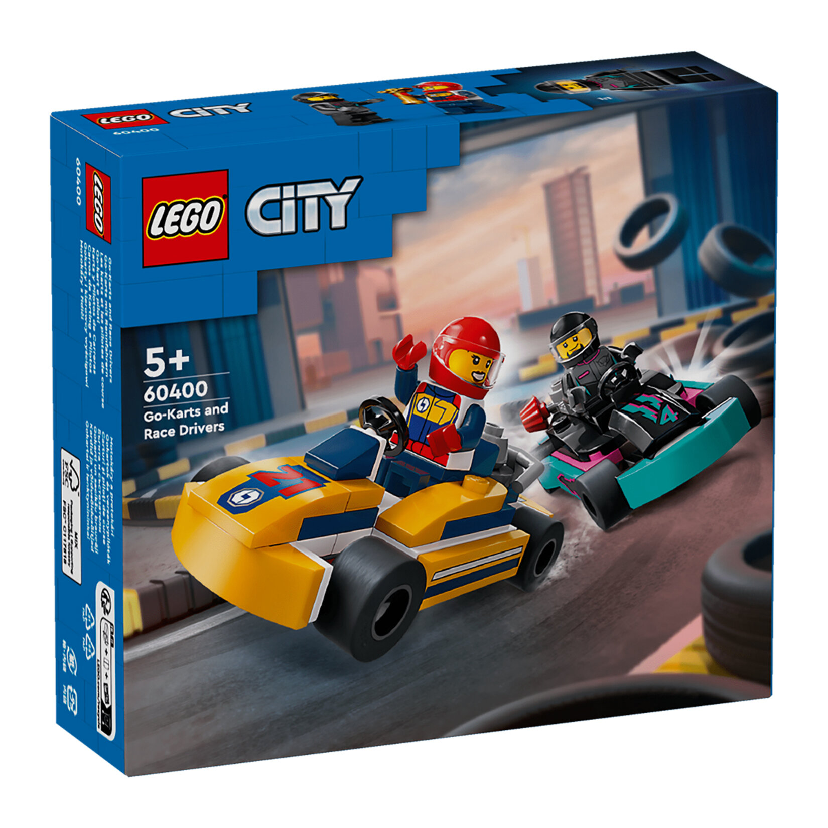 Lego City 60400 Go-kartlar ve Yarış Sürücüleri