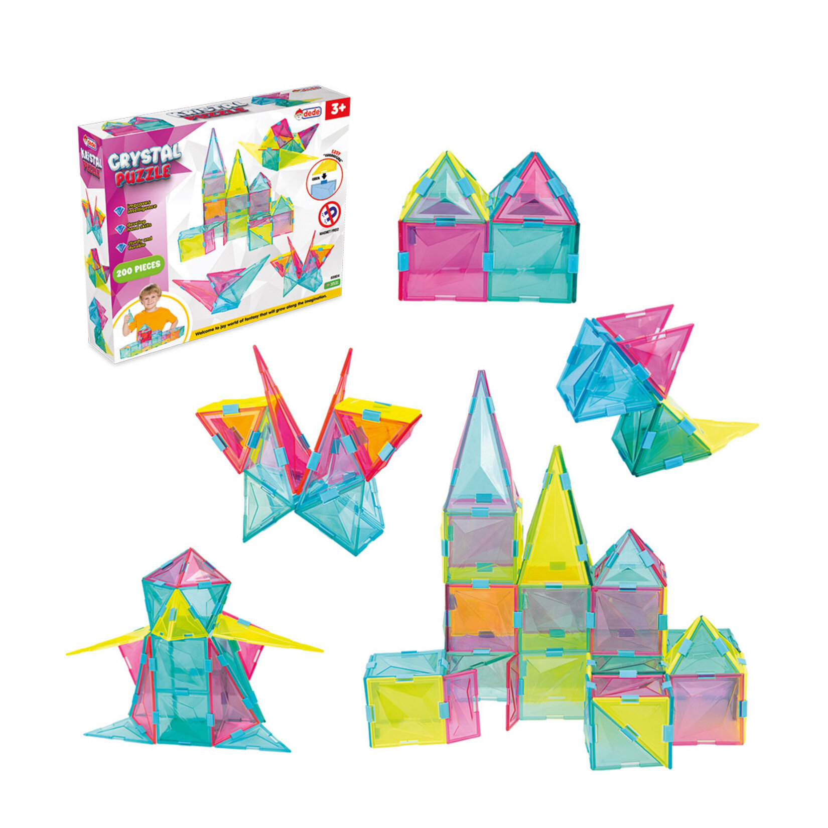 Kristal Puzzle 200 Parça