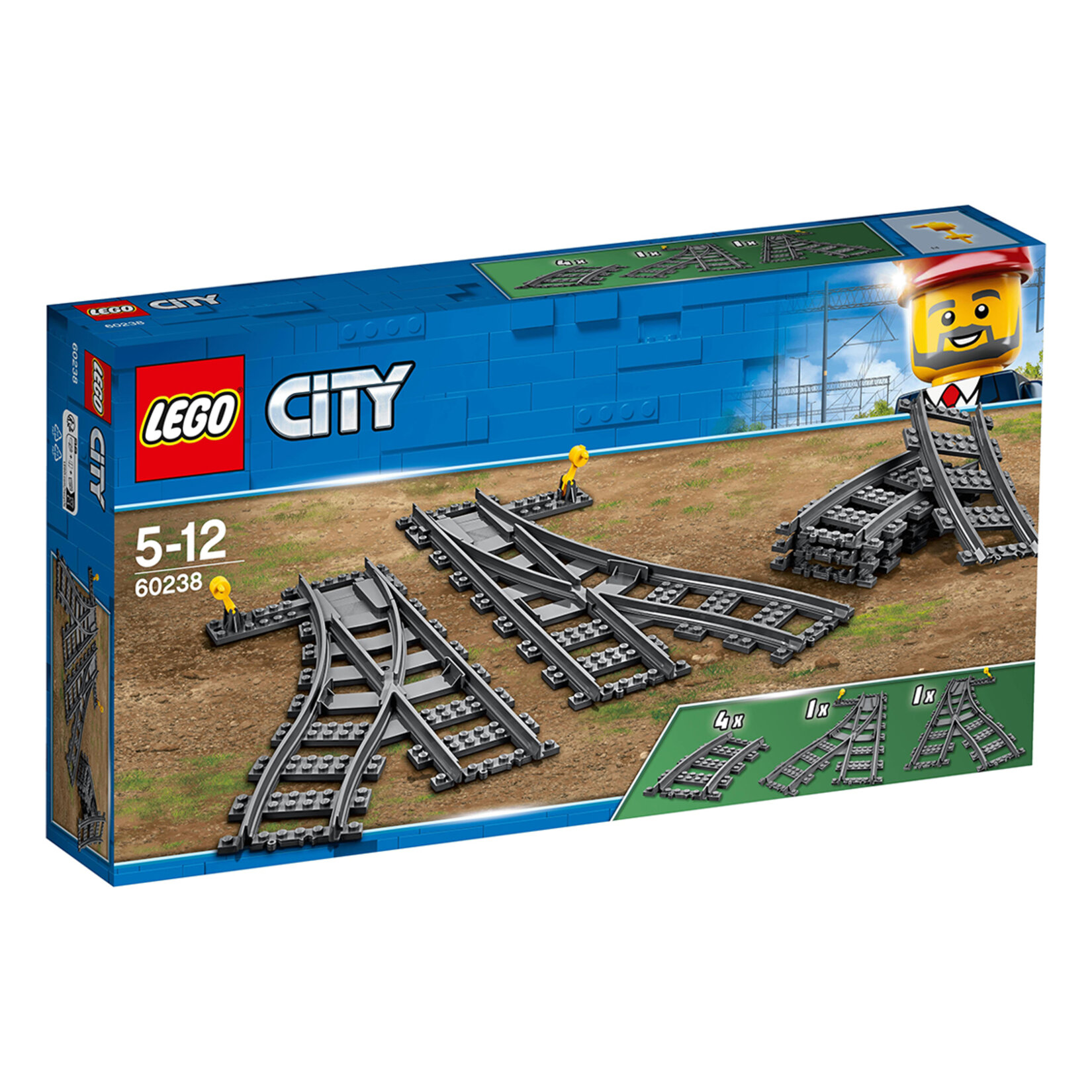 Lego City 60238 Değiştiren Makaslar 5-12 Yaş 8 Parça