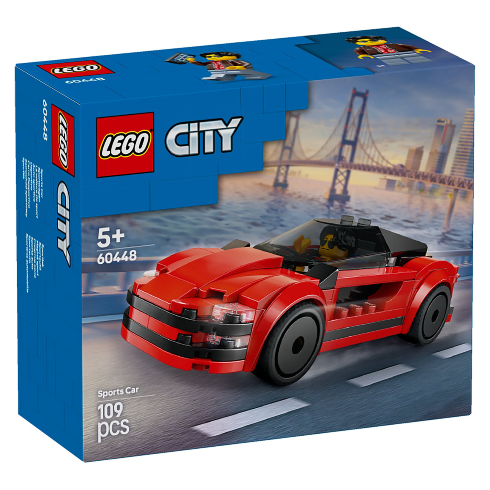 Lego 60448 City Kırmızı Spor Araba Süper Araba