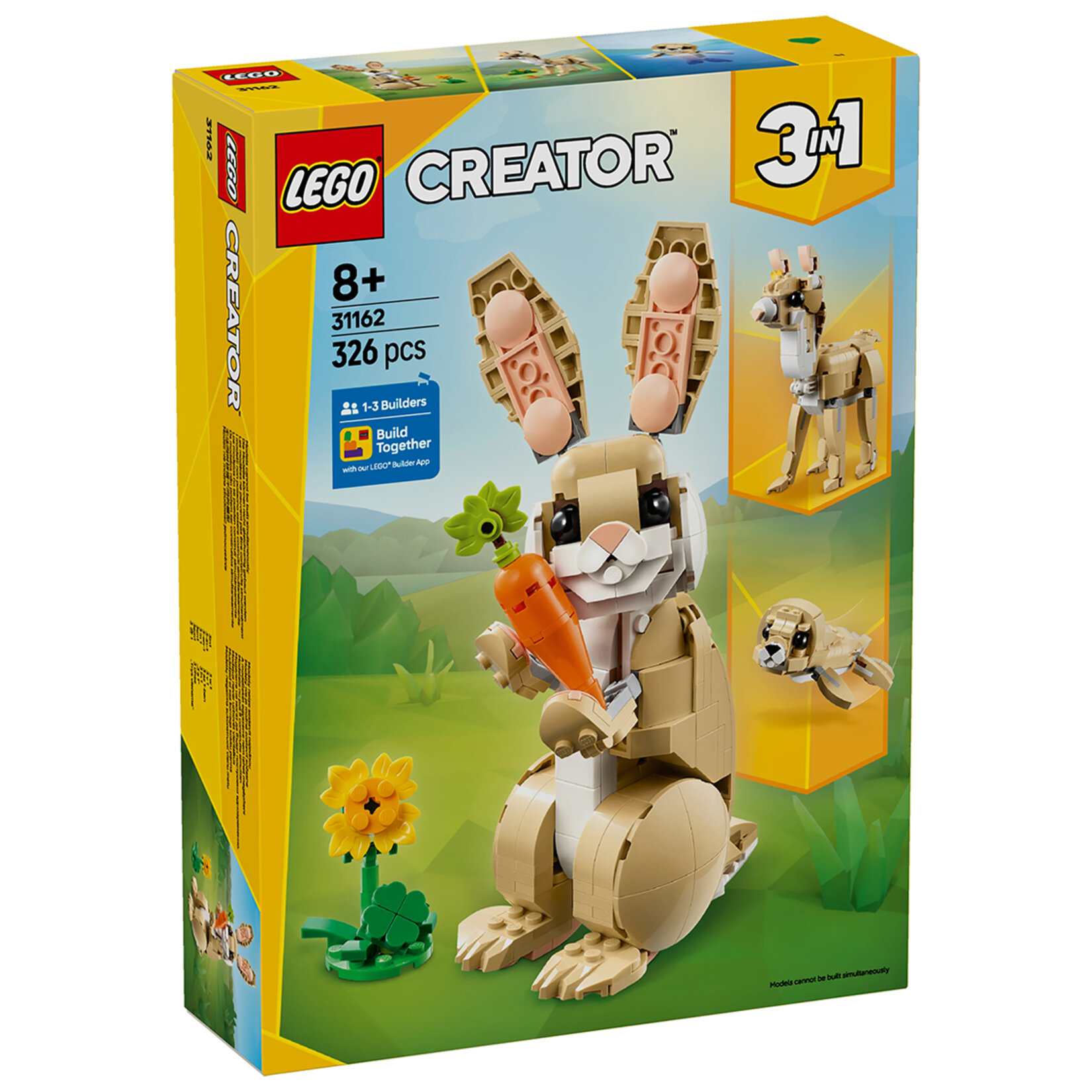 Lego 31162 Creator 3'ü1 Arada Sevimli Tavşan