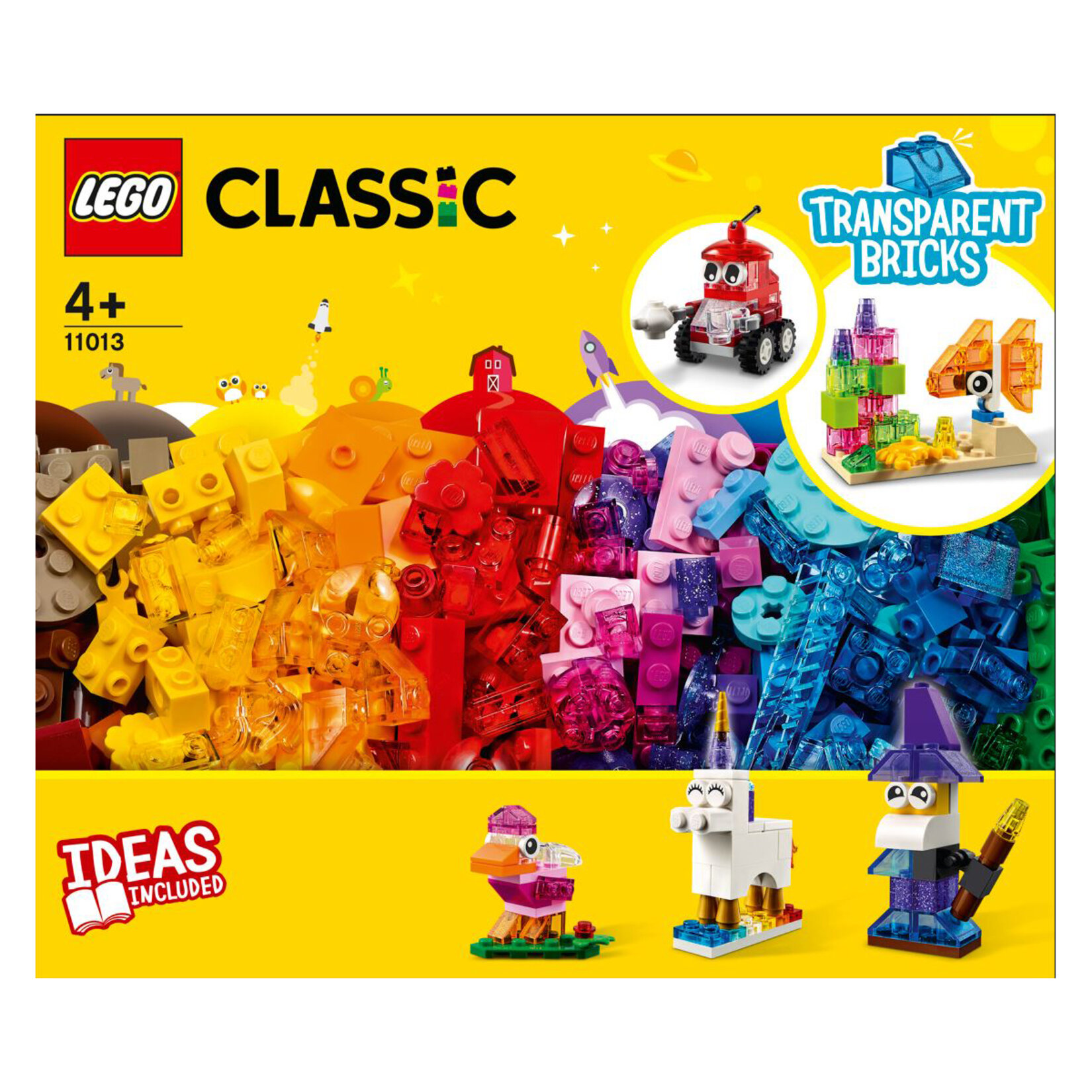 Lego Classıc 11013 Yaratıcı Şeffaf Yapım Parçaları